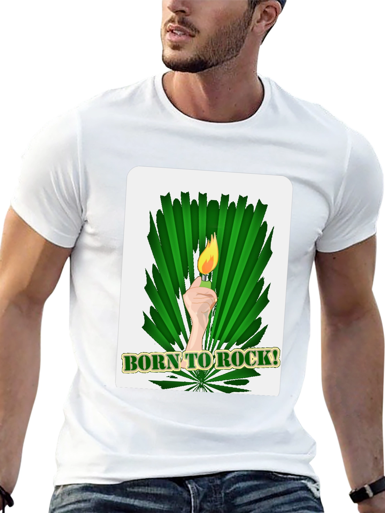 Born To Rock T-Shirt - Graphic Tee