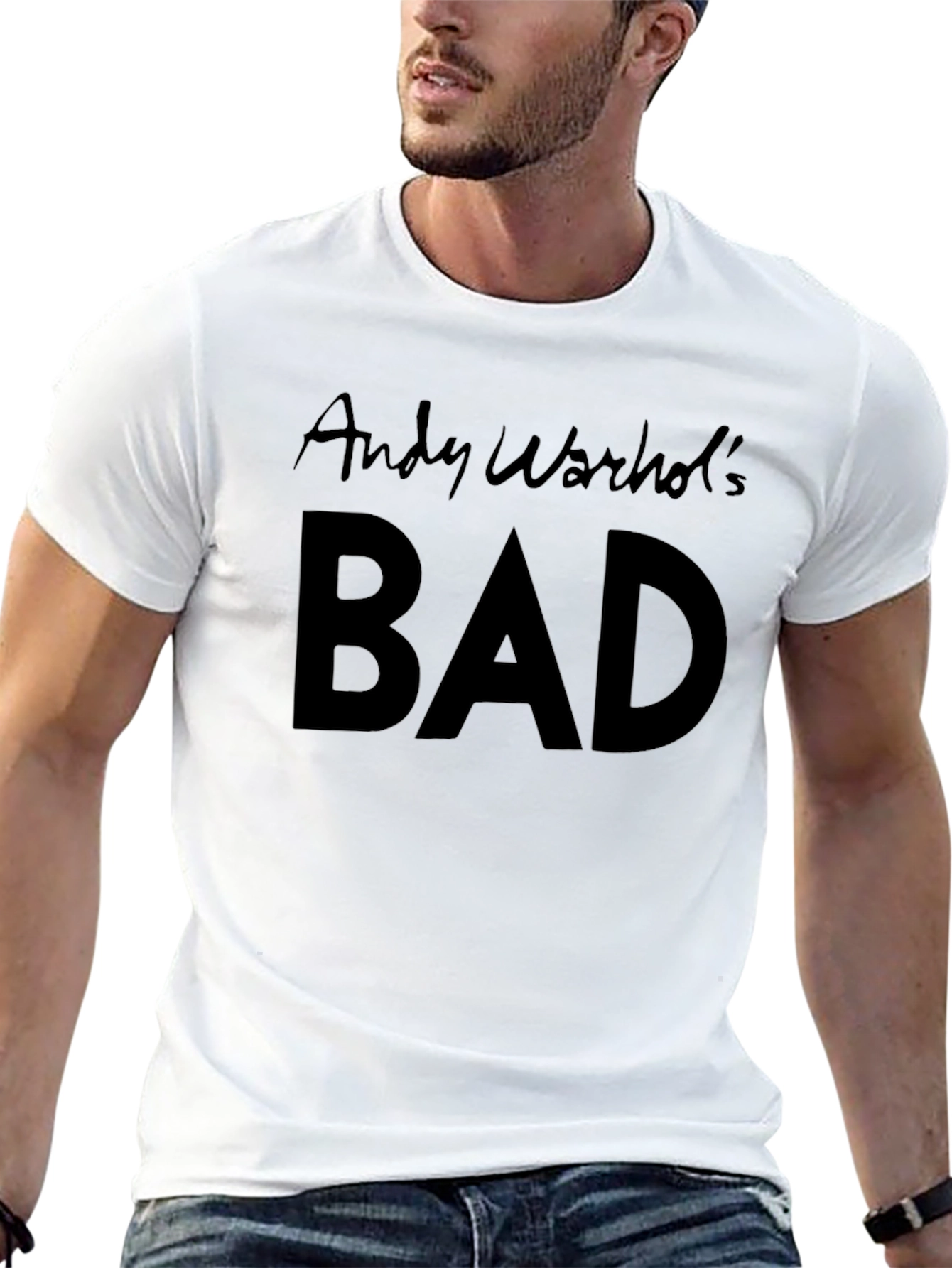 Andy Warhols BAD Black T-Shirt