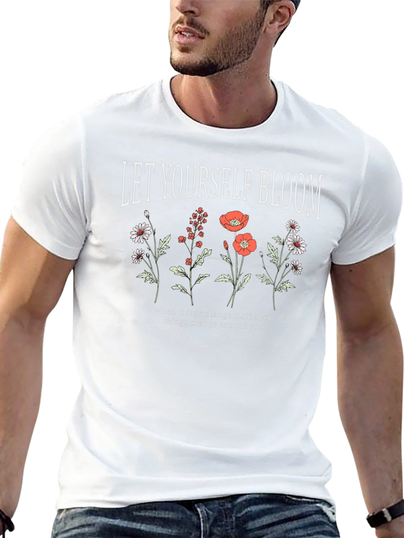 Let Yourself Bloom Graphic Tee