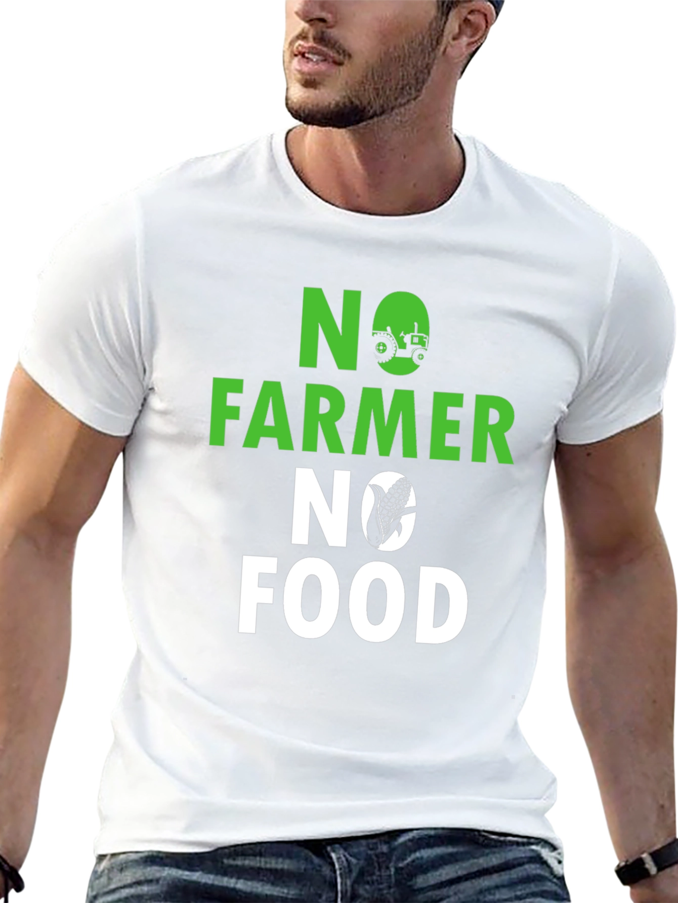 No Farmer No Food T-Shirt: Support Agriculture!