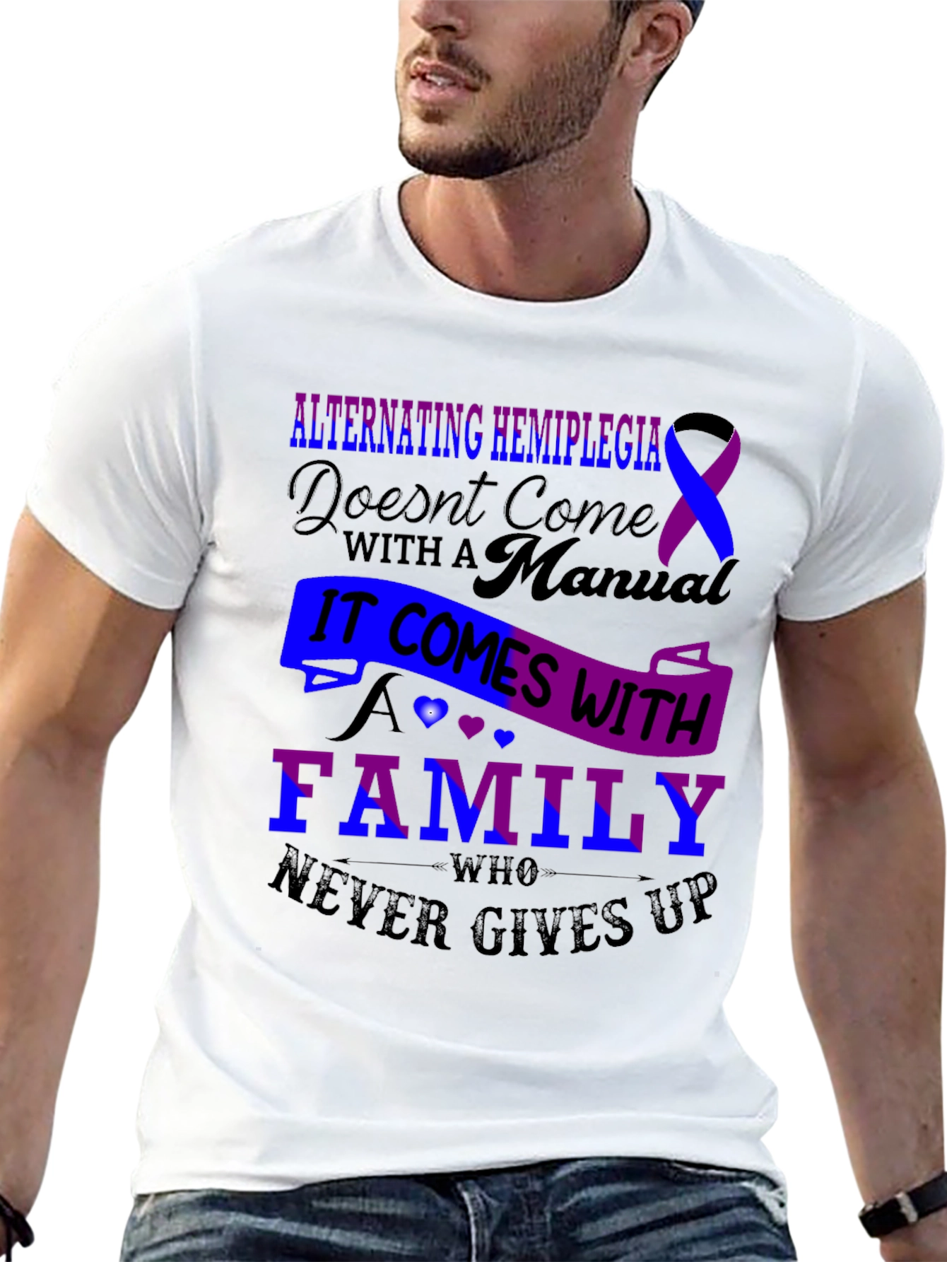 Alternating Hemiplegia Awareness T-Shirt