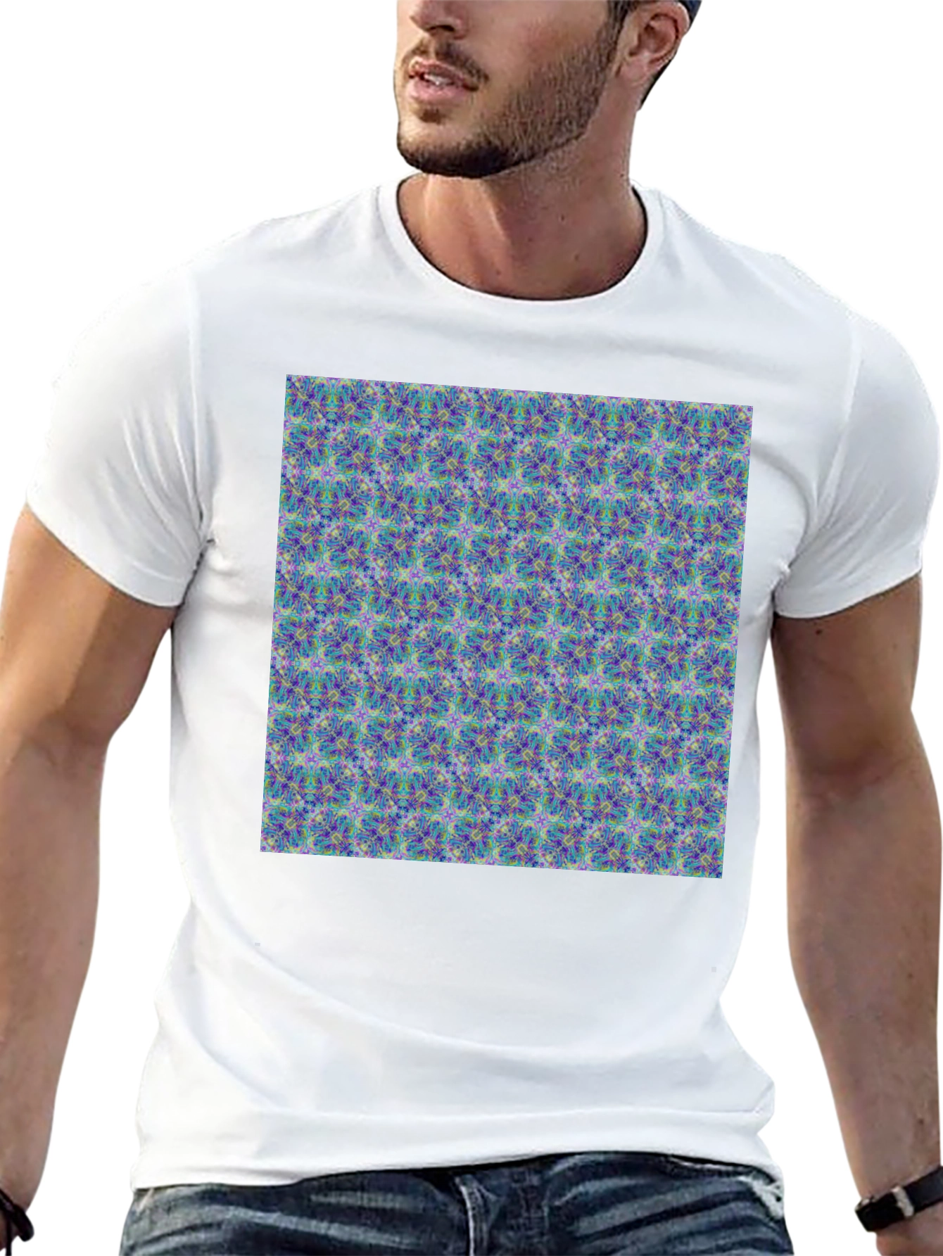 Kaleidoscope Pattern Tee