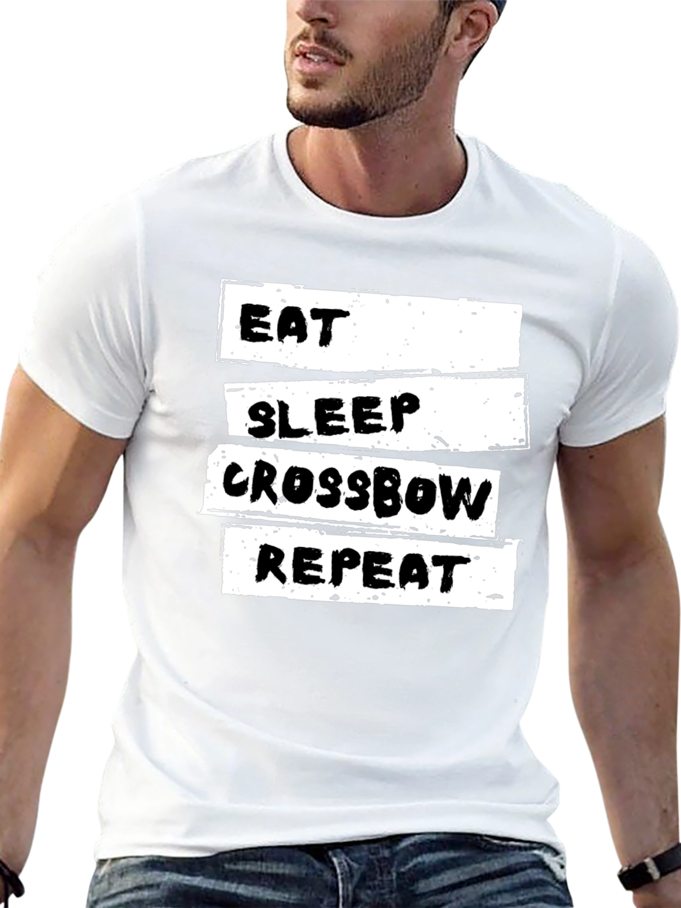 Eat Sleep Crossbow Repeat T-Shirt