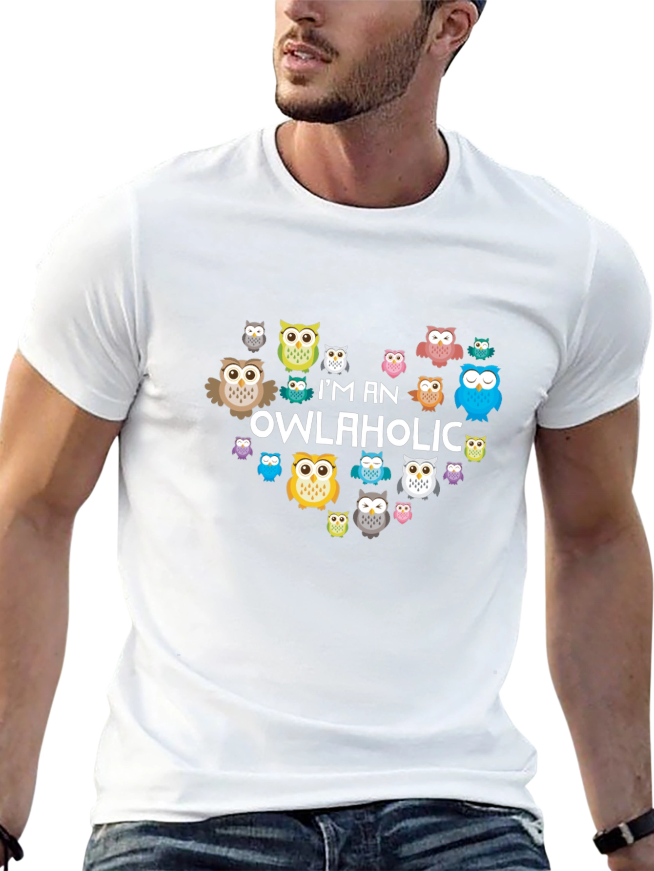 Im An Owlaholic - Owl Lover T-Shirt