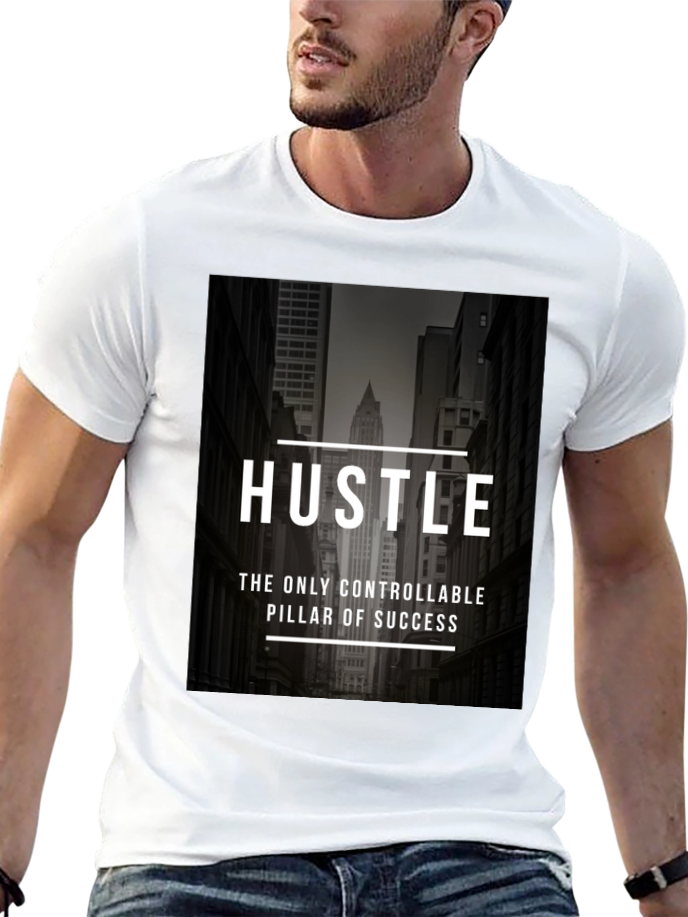 Hustle Graphic Tee - Urban Style T-Shirt