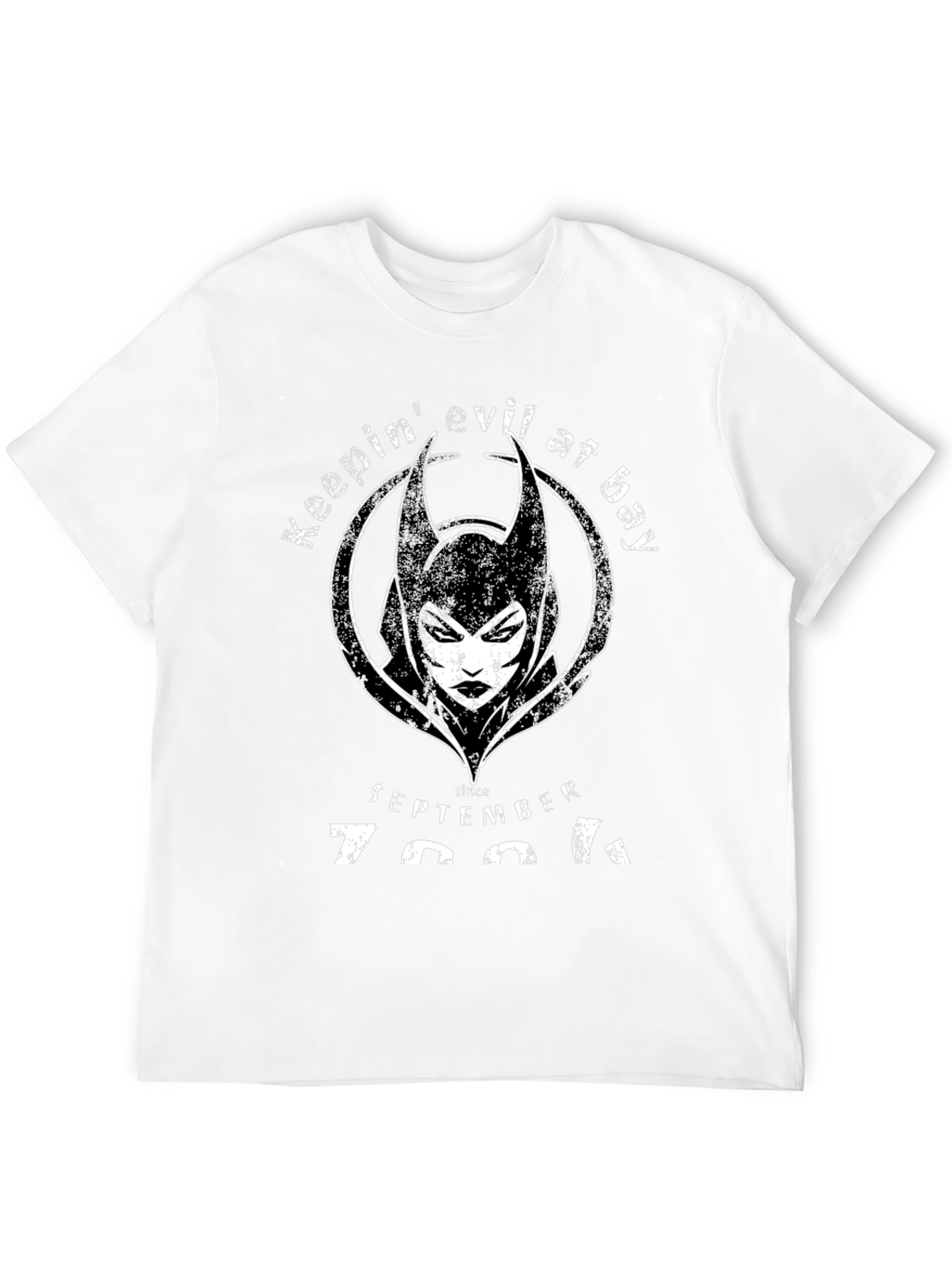 Keeping Evil at Bay Black T-Shirt