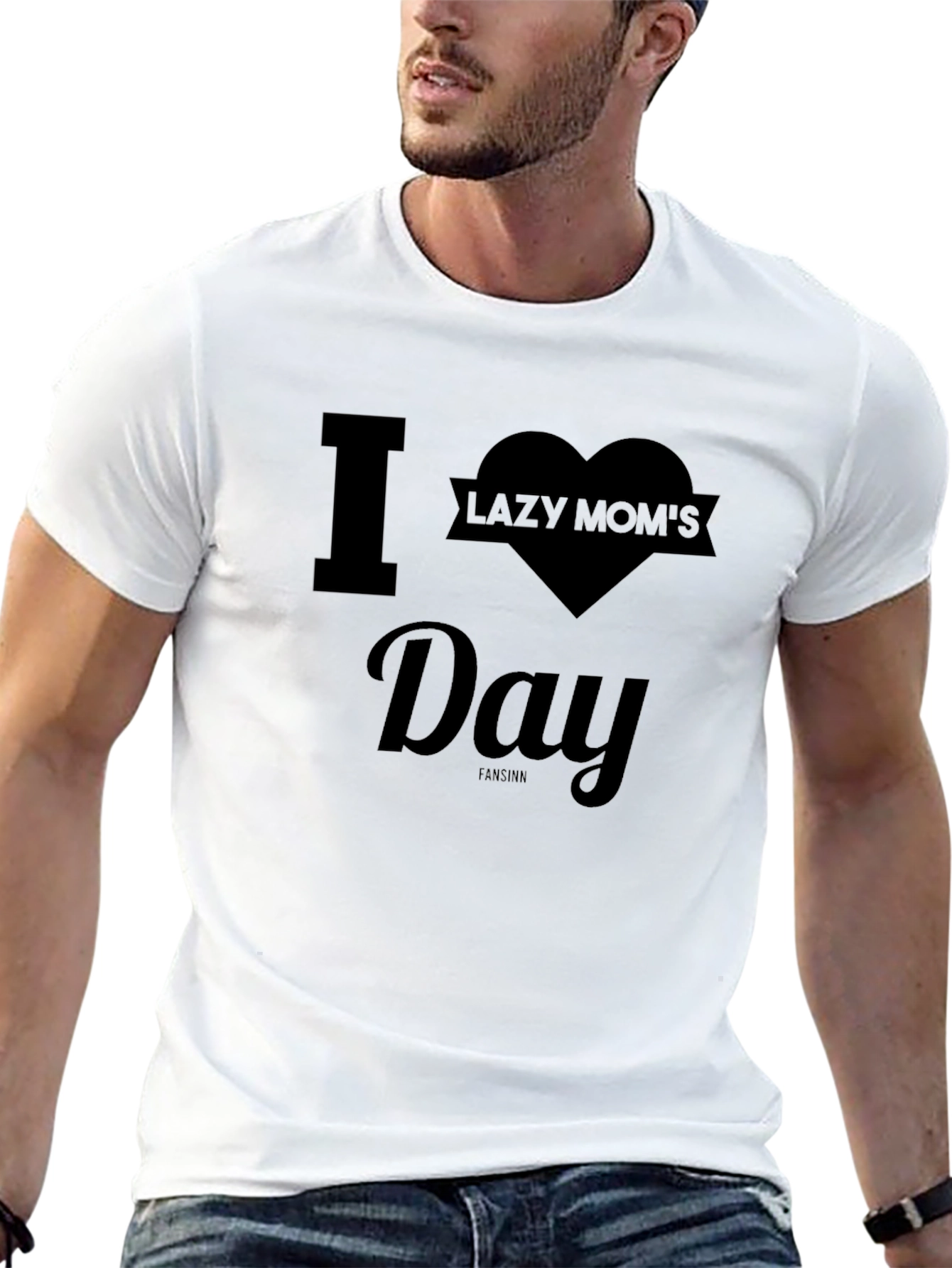 I Heart Lazy Moms Day T-Shirt