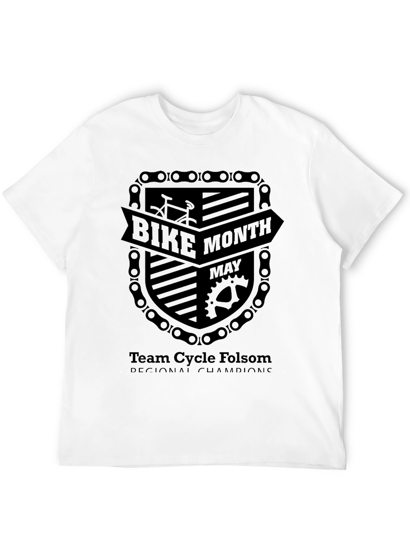 Bike Month T-Shirt - Team Cycle Folsom