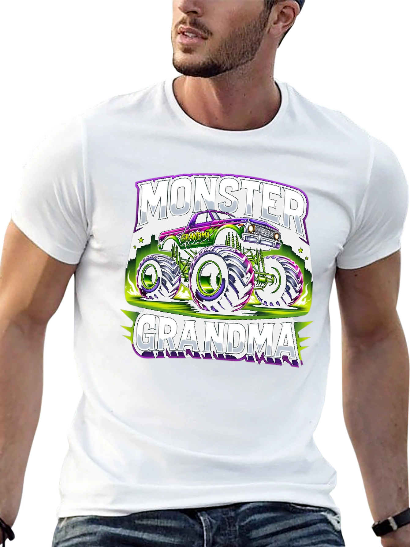Monster Grandma Truck T-Shirt