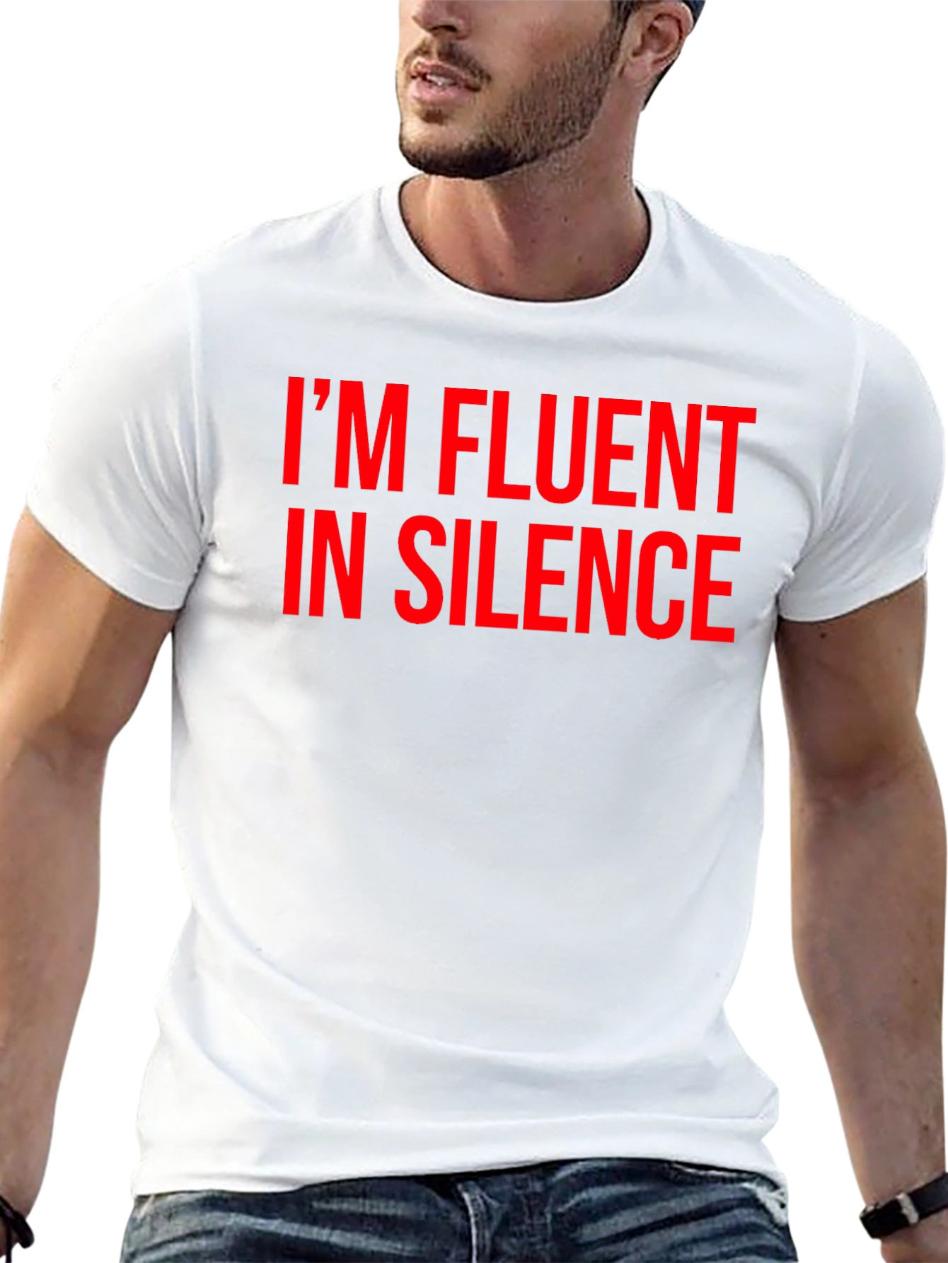 Im Fluent in Silence Funny T-Shirt