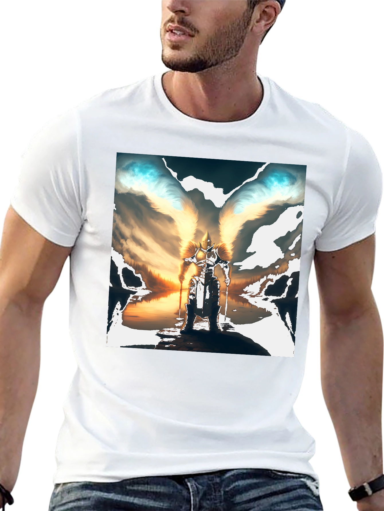 Winged Warrior Graphic Tee