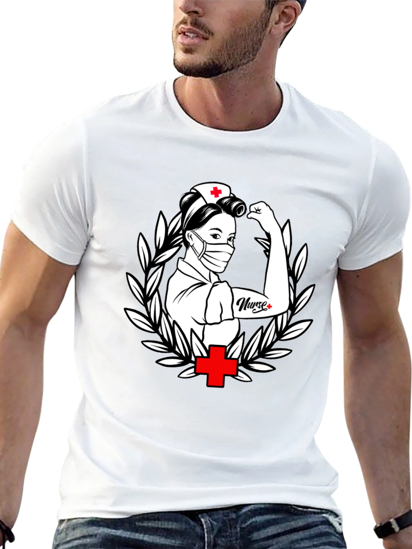 Nurse Strong T-Shirt - Healthcare Hero Tee