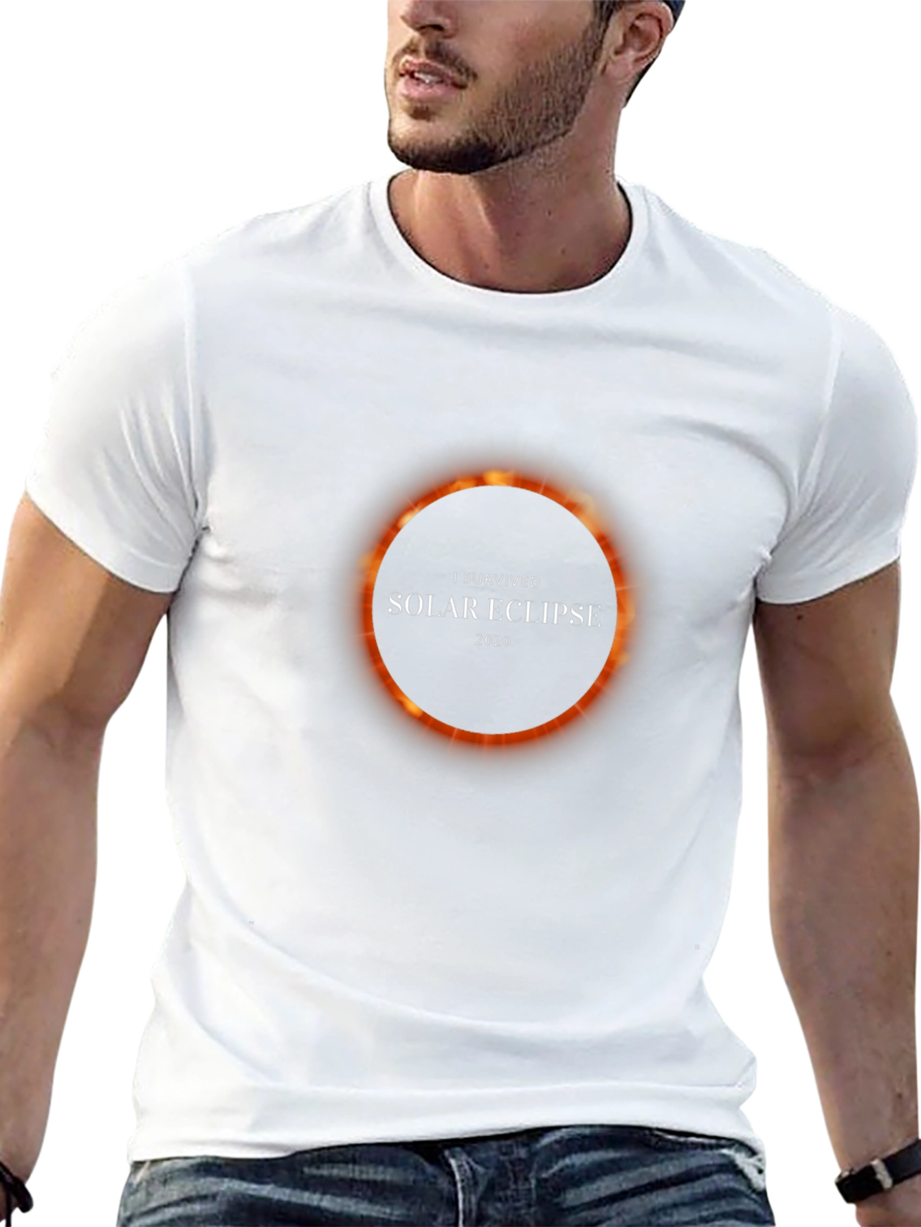 I Survived Solar Eclipse 2020 Black T-Shirt