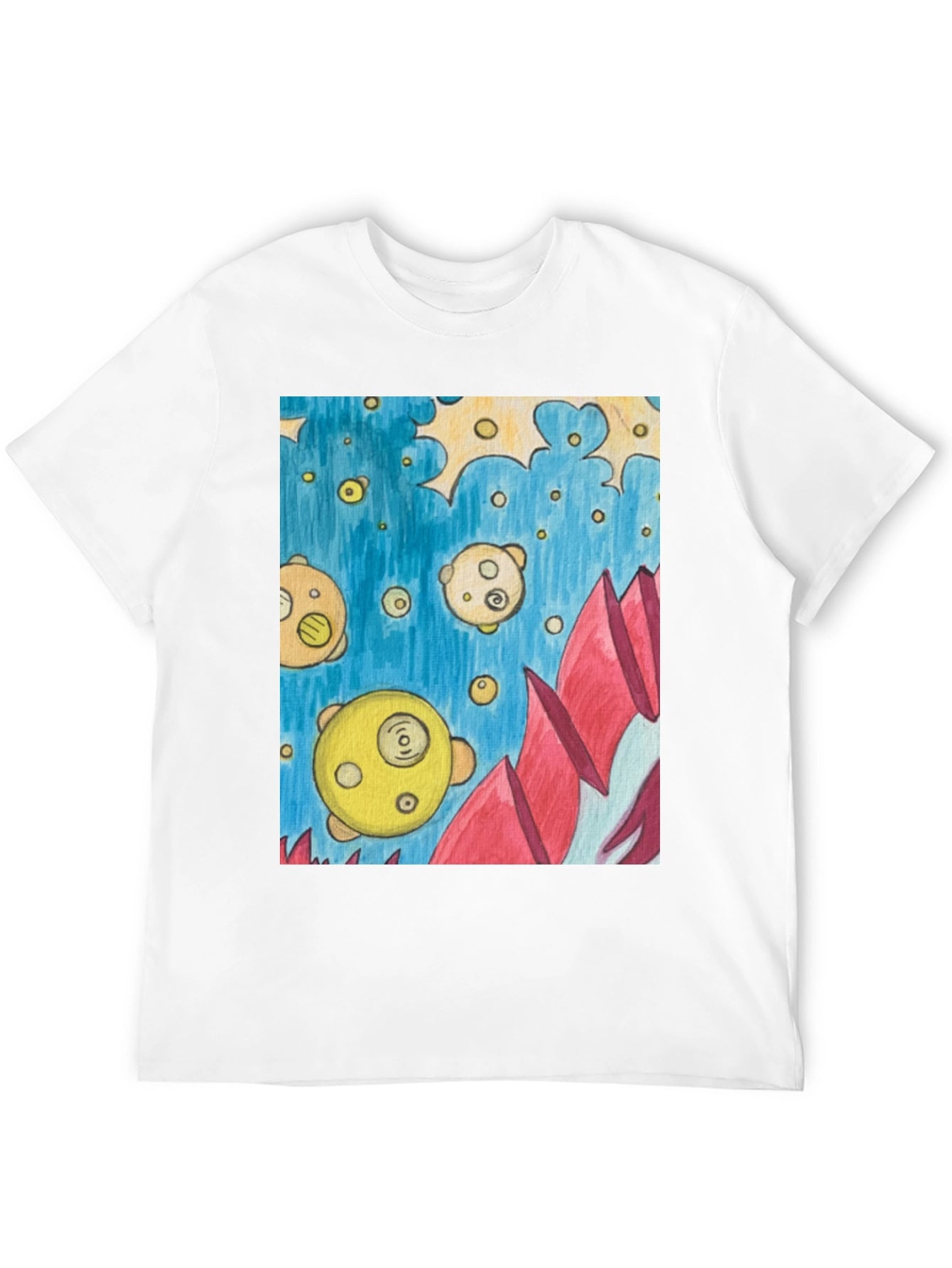 Unique Graphic T-Shirt - Space Design