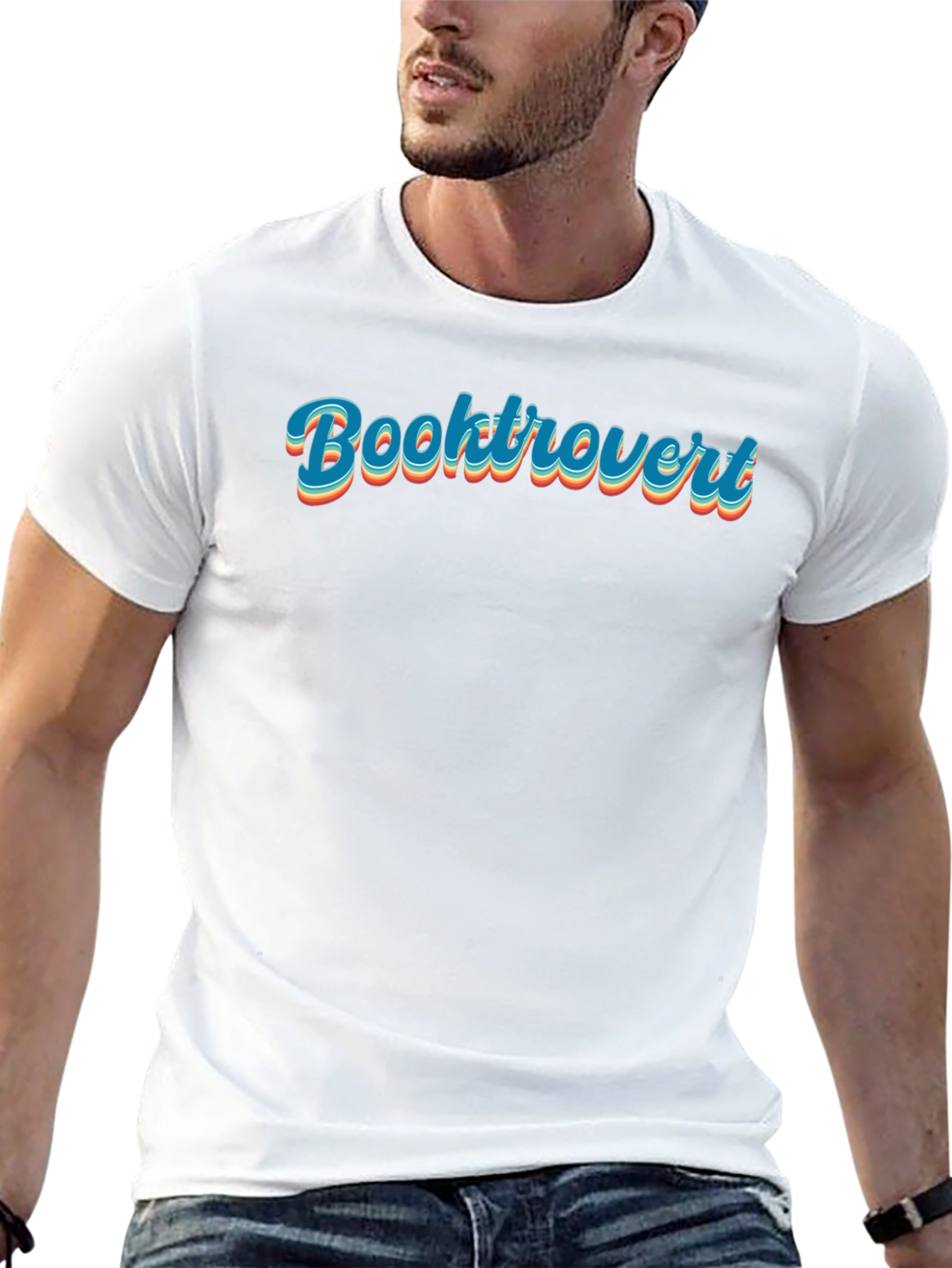 Booktrovert Retro T-Shirt