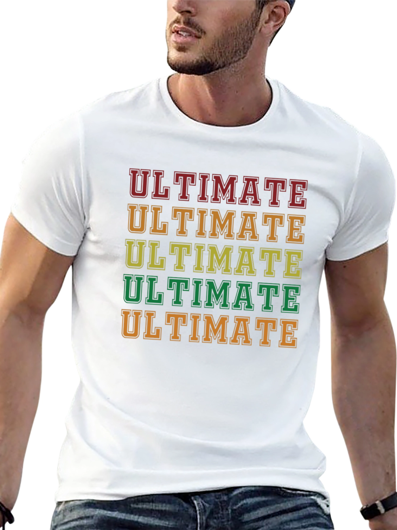 Ultimate Retro Graphic Print T-Shirt