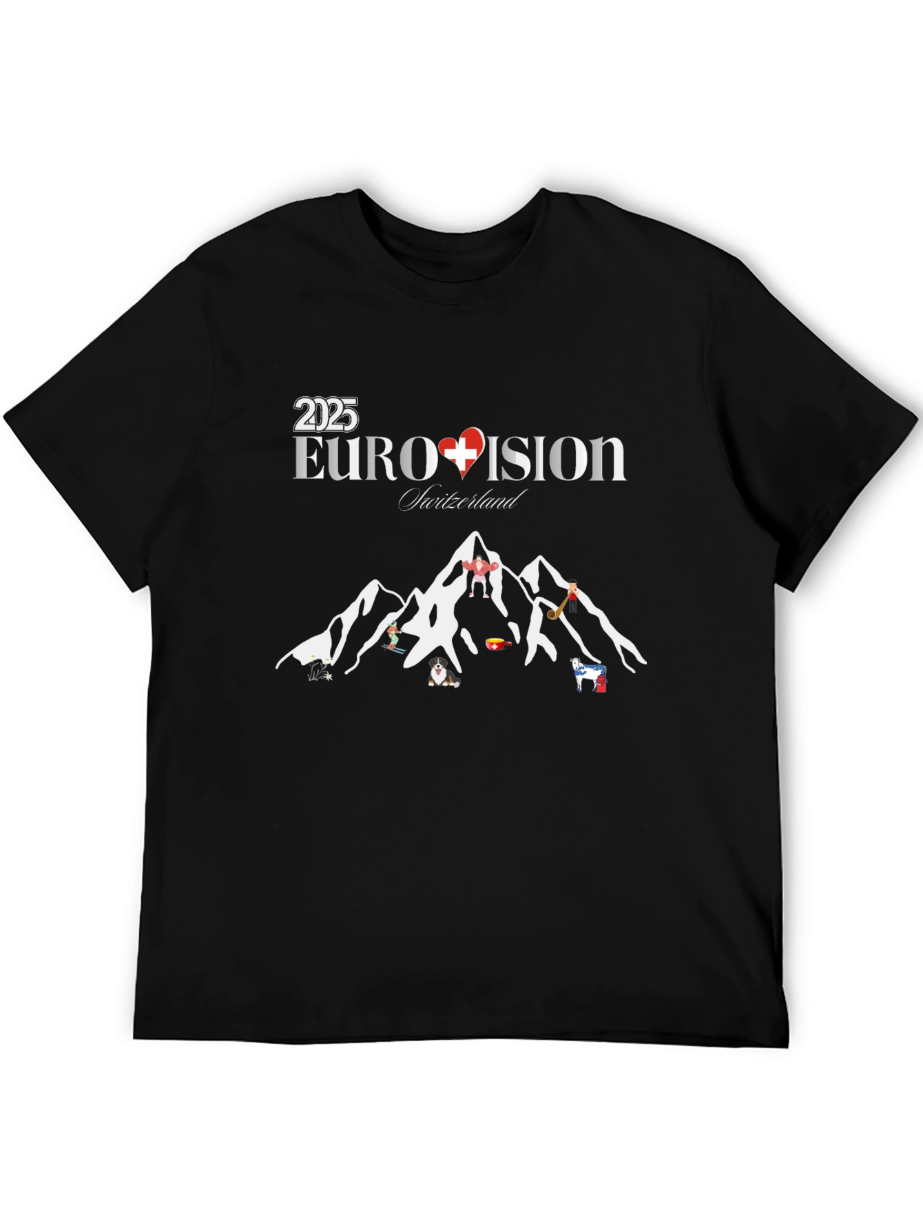 Eurovision 2025 Switzerland T-Shirt