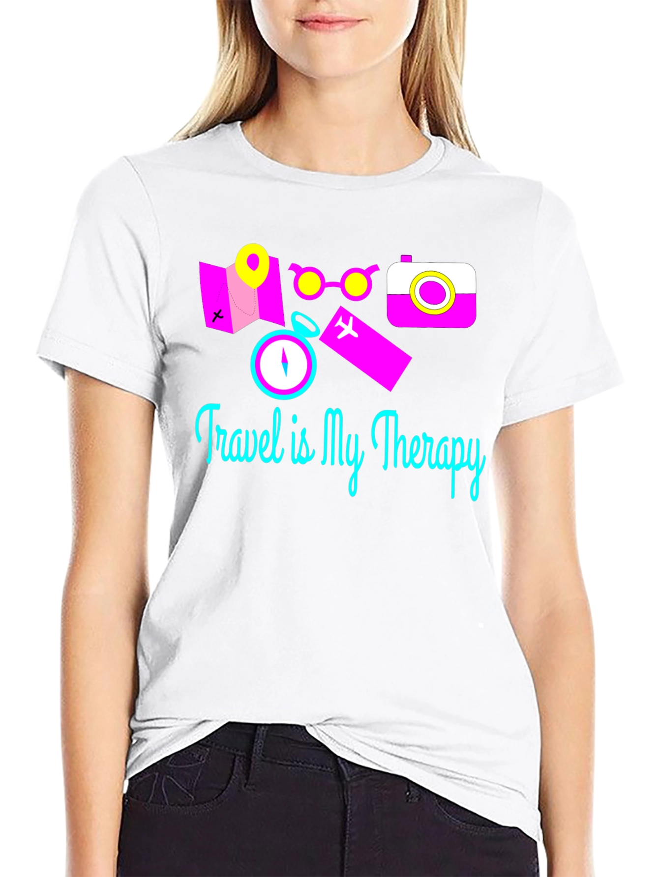 Travel Therapy Tee: Tourist Adventure Shirt
