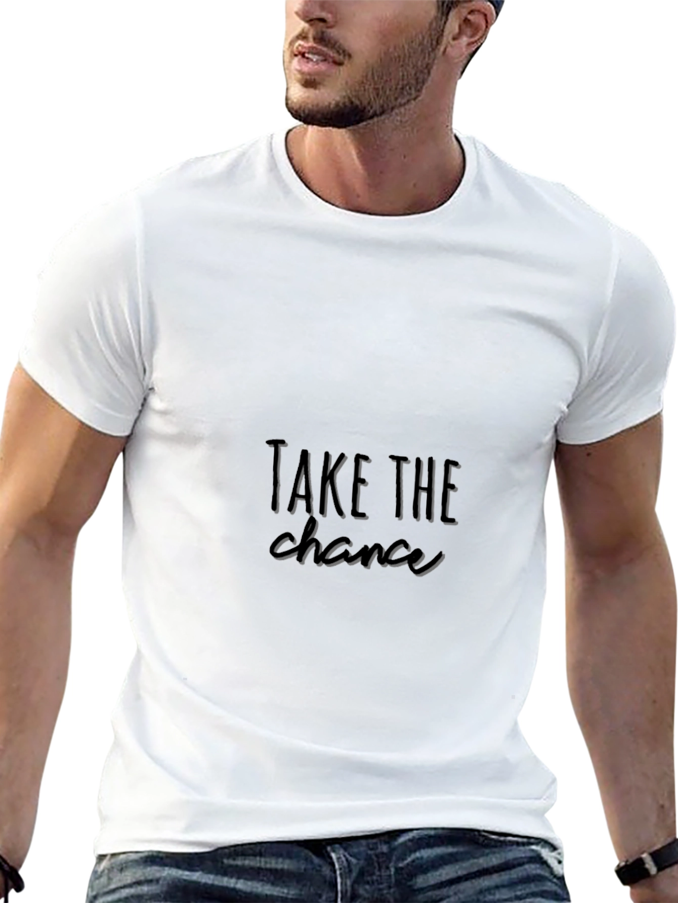 Take The Chance Black T-Shirt