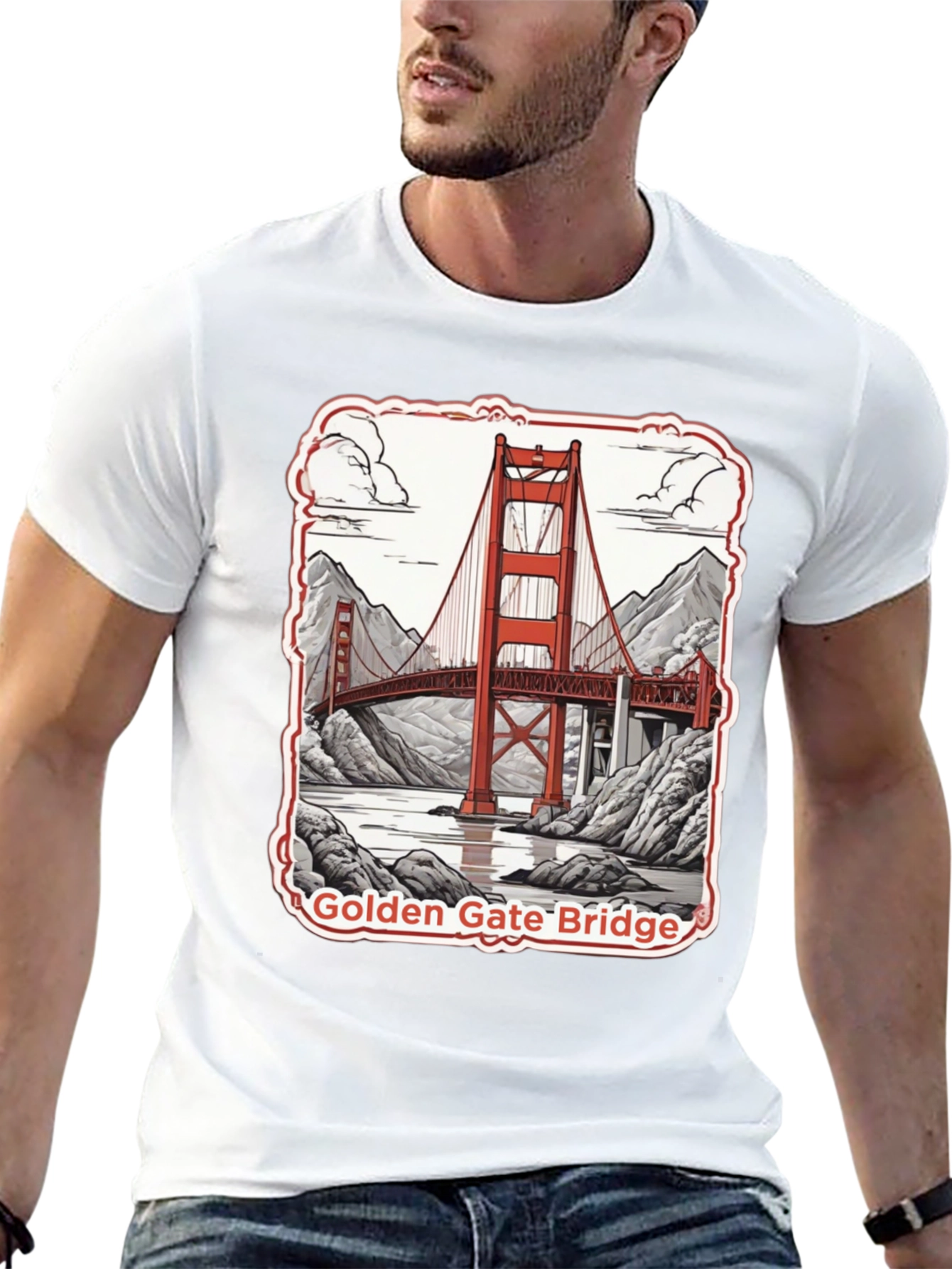 Golden Gate Bridge Graphic Tee