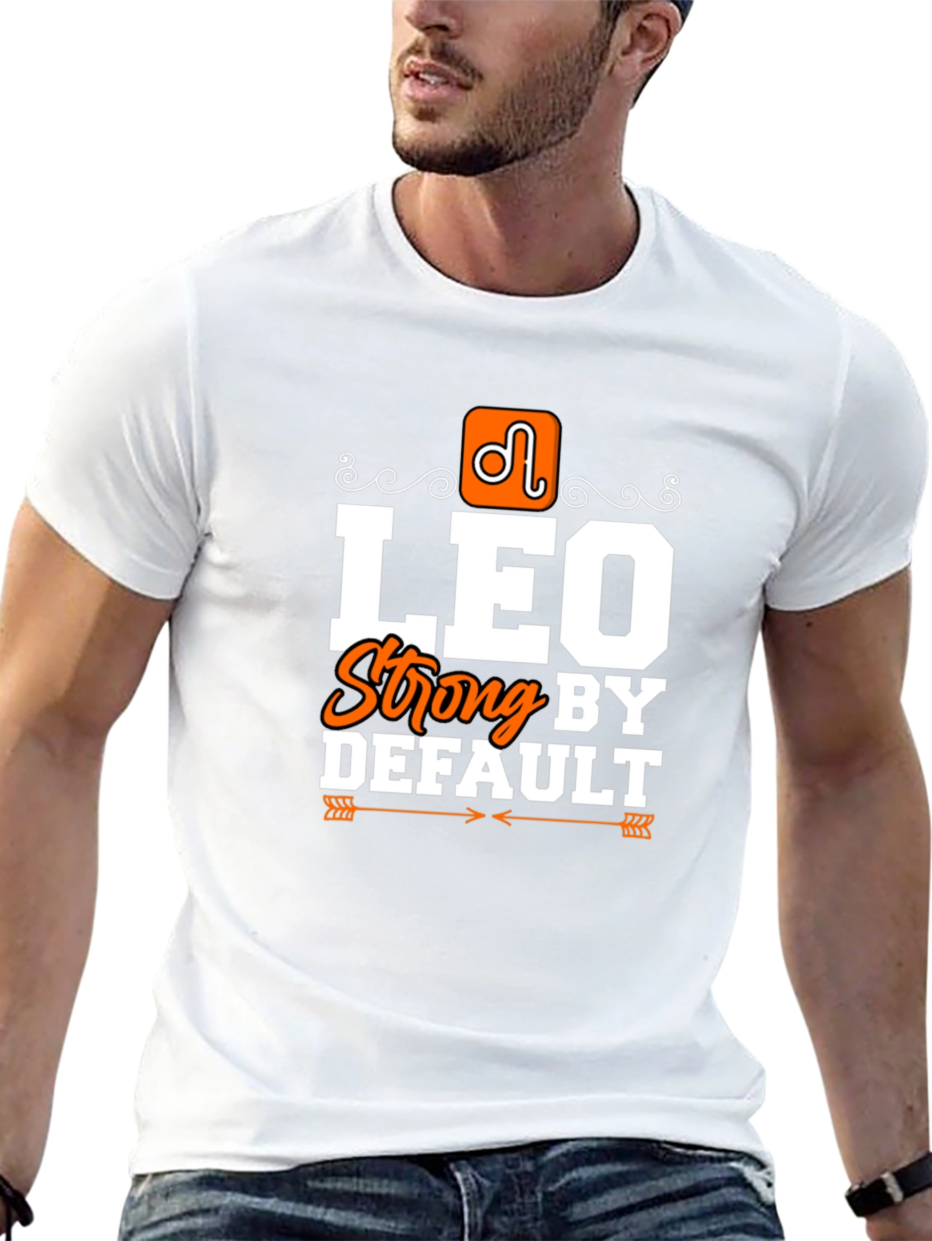 Leo Zodiac T-Shirt - Strong By Default