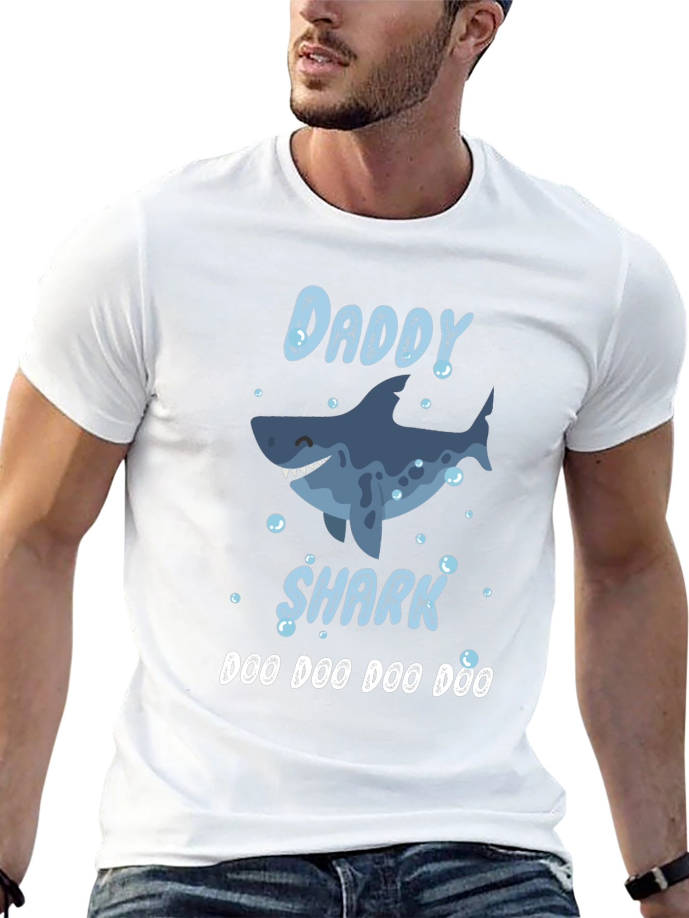 Daddy Shark Graphic T-Shirt