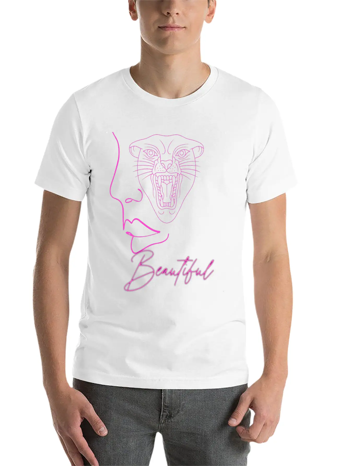 Beautiful. Unisex Casual T-Shirt – Clean Design For Daily Comfort