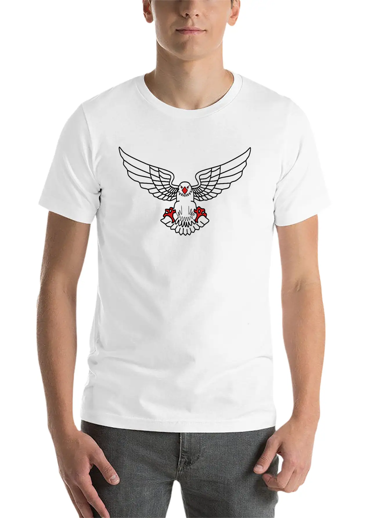 Bird Unisex Casual T-Shirt – Clean Design For Daily Comfort