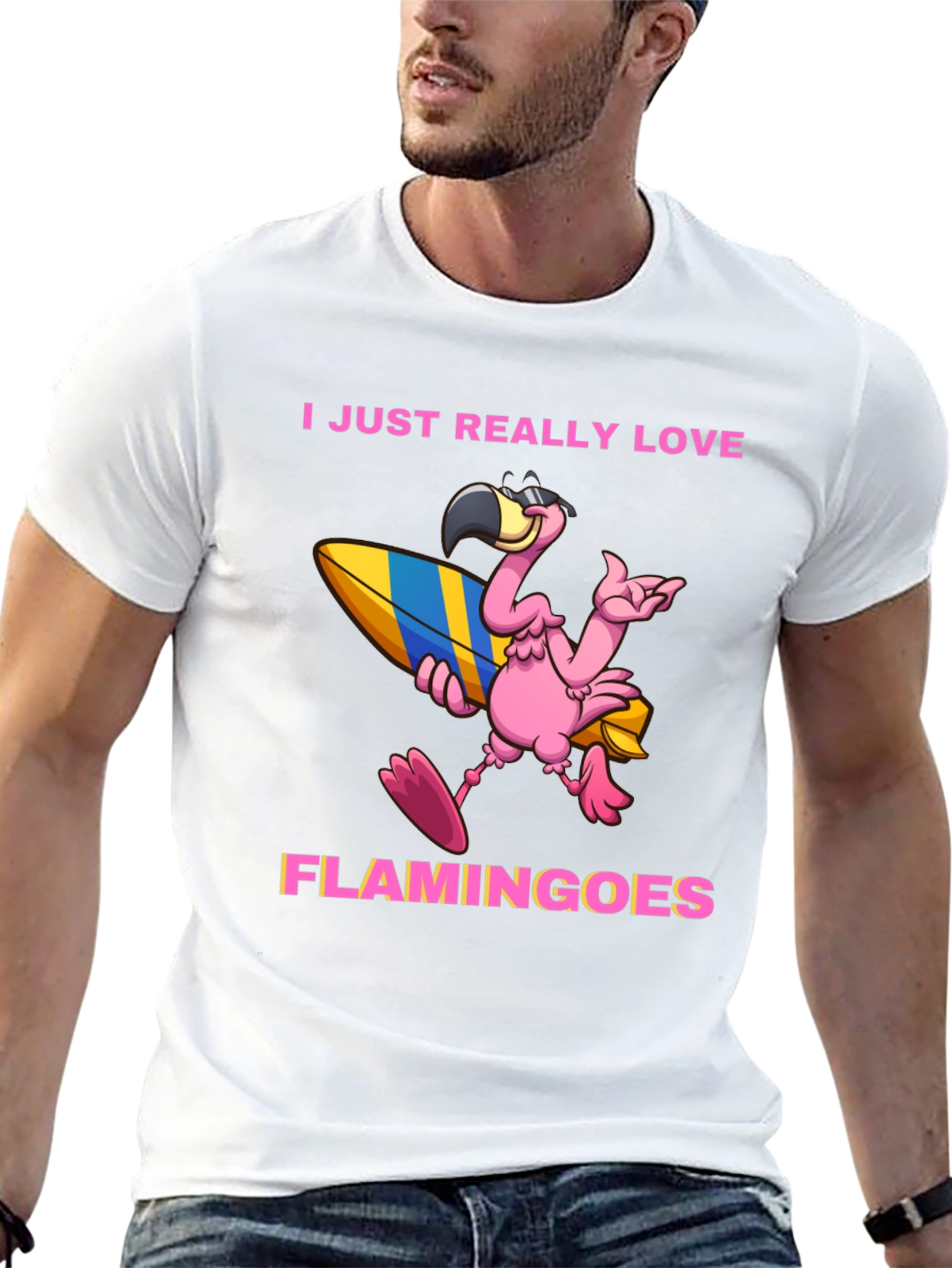 I Love Flamingoes T-Shirt