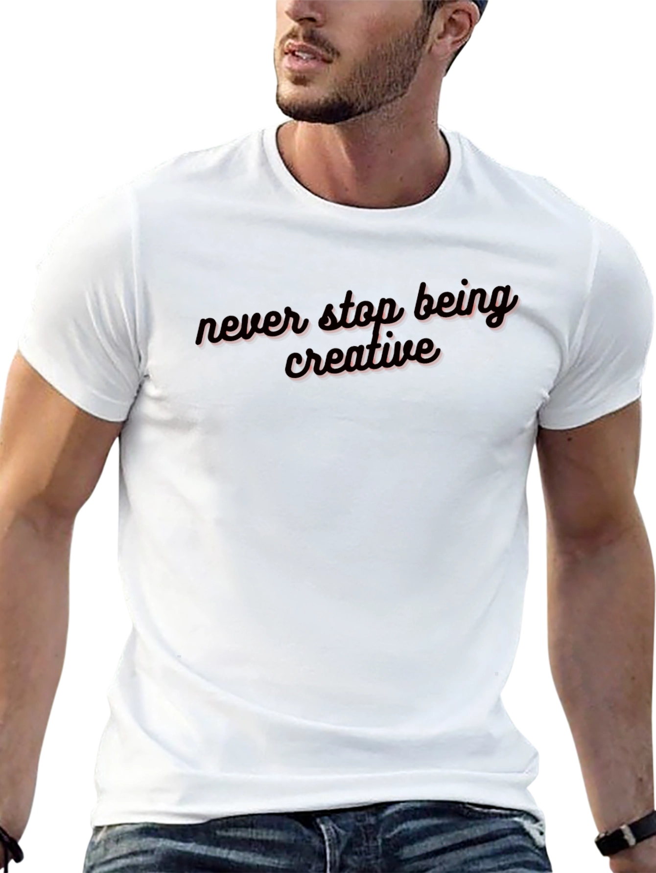Creative Inspiration Tee - Never Stop Being Creative