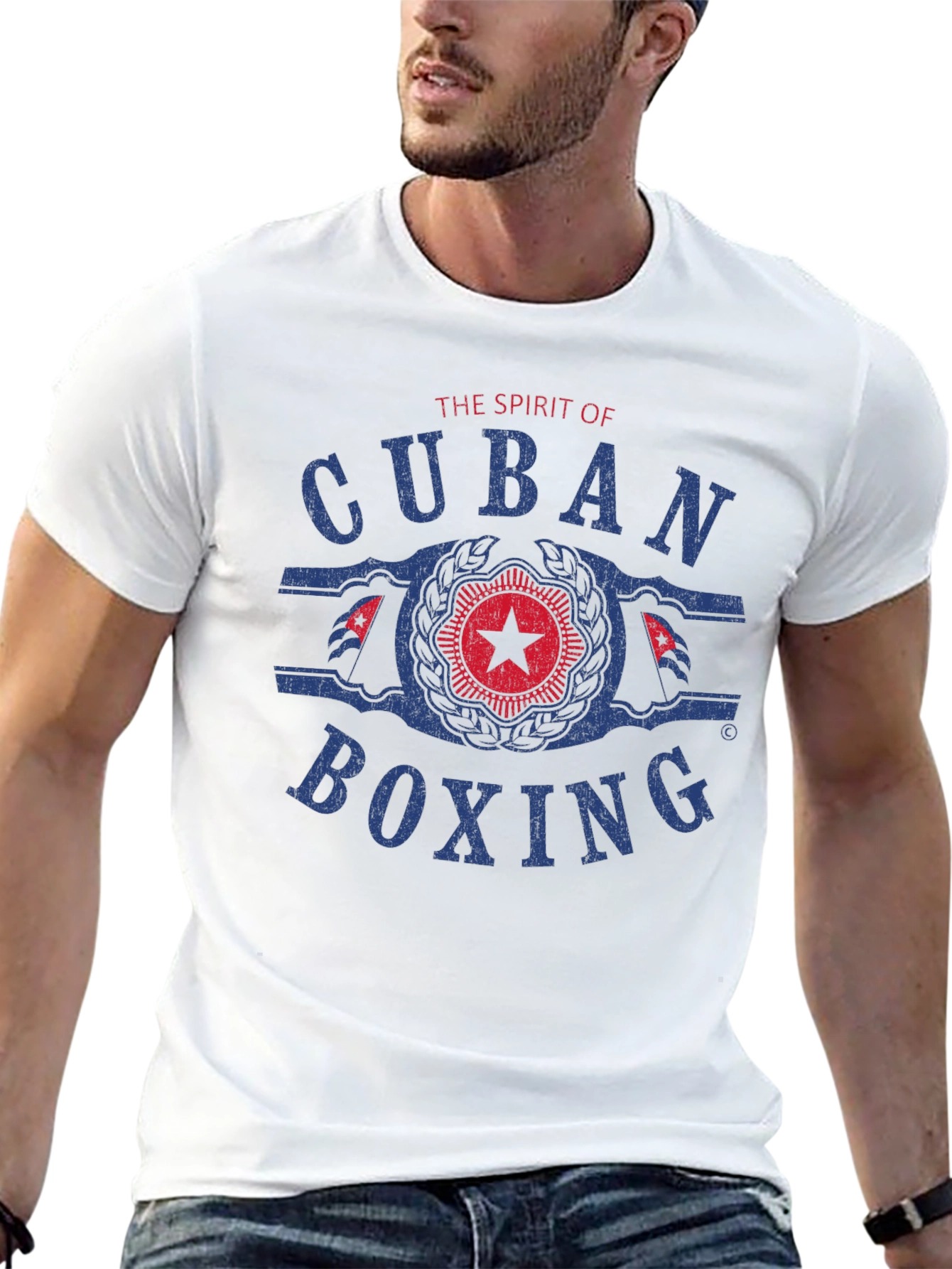 Cuban Boxing Spirit Graphic Tee