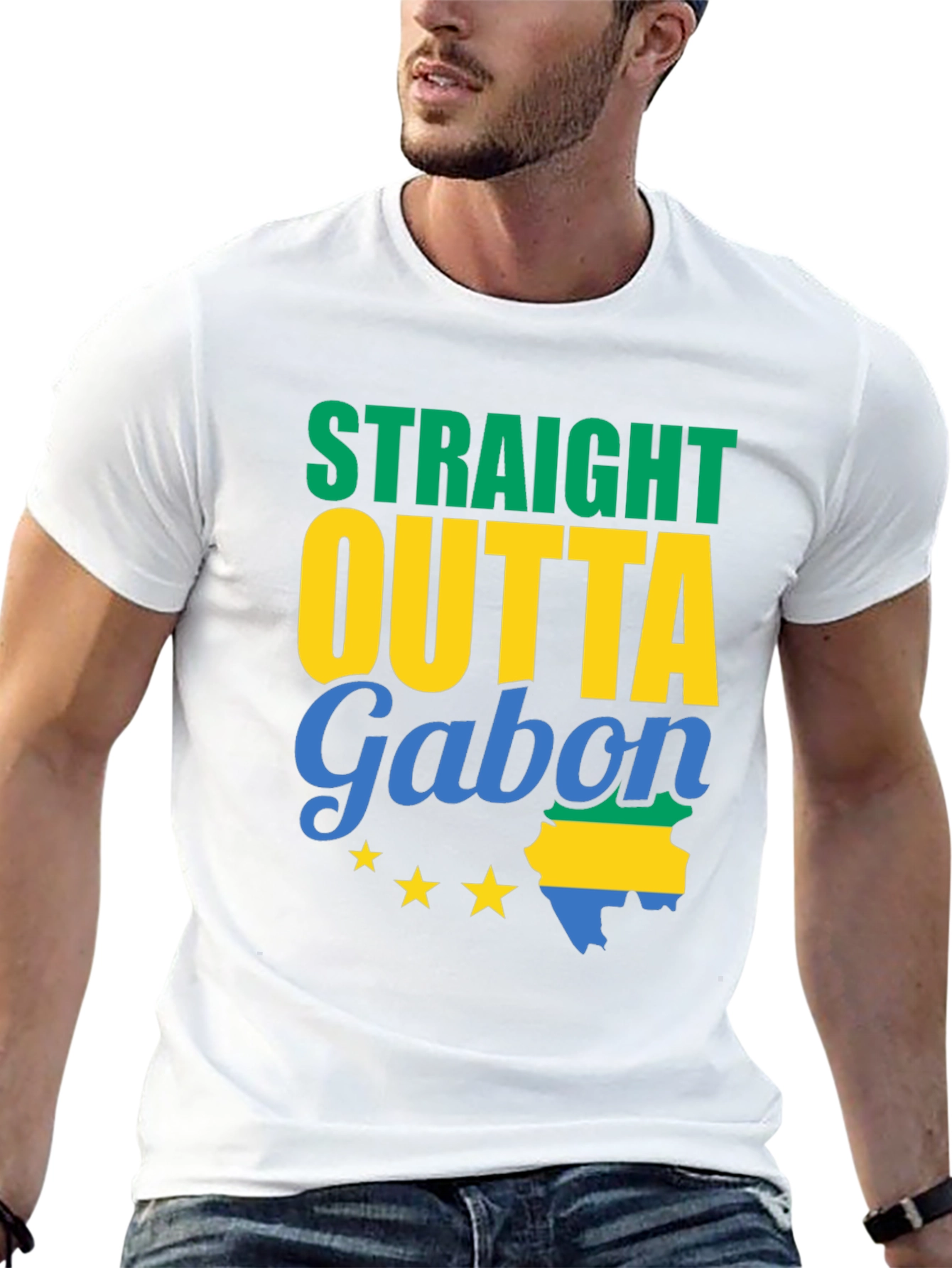 Straight Outta Gabon T-Shirt