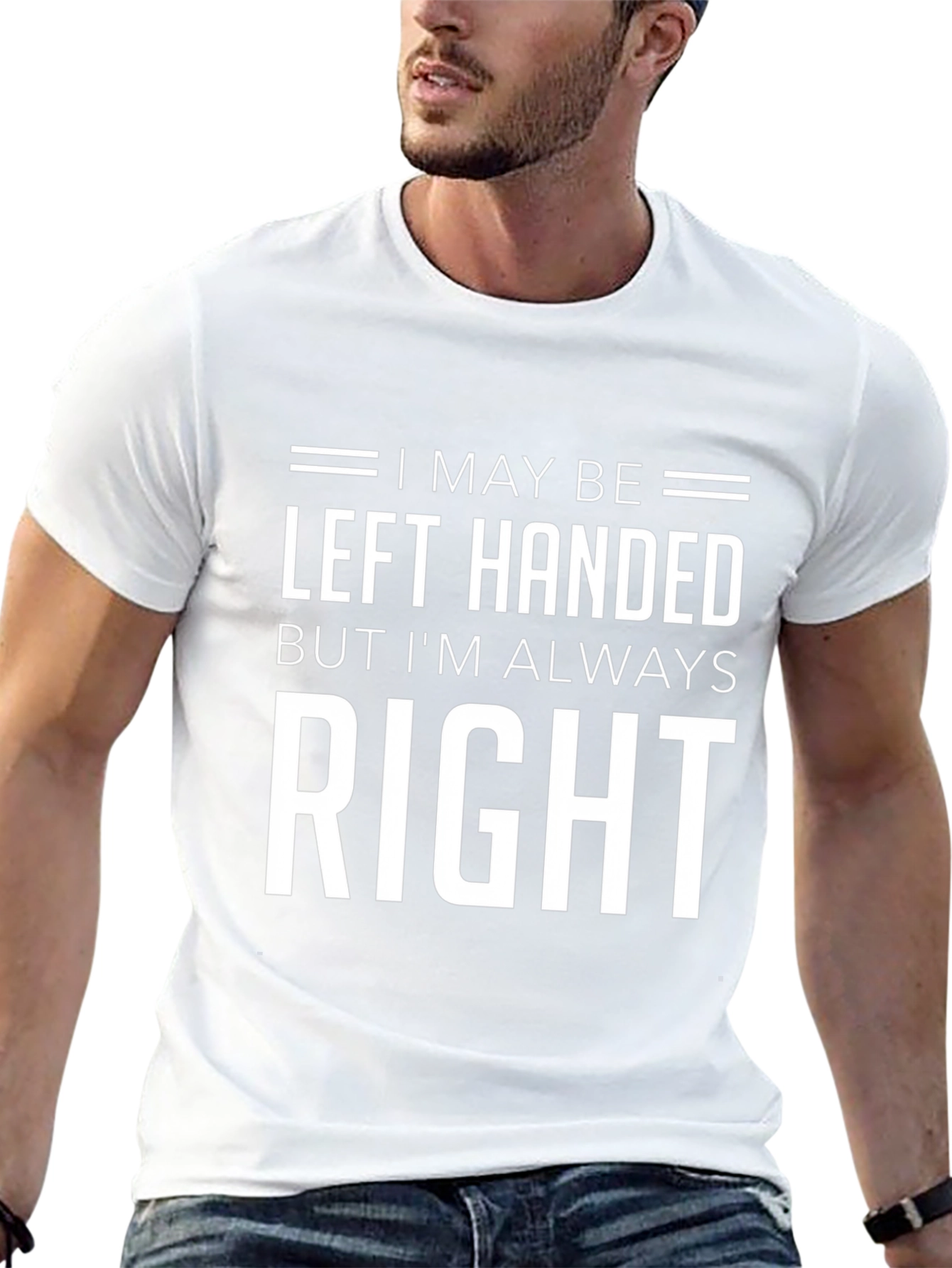Left Handed Right Funny T-Shirt