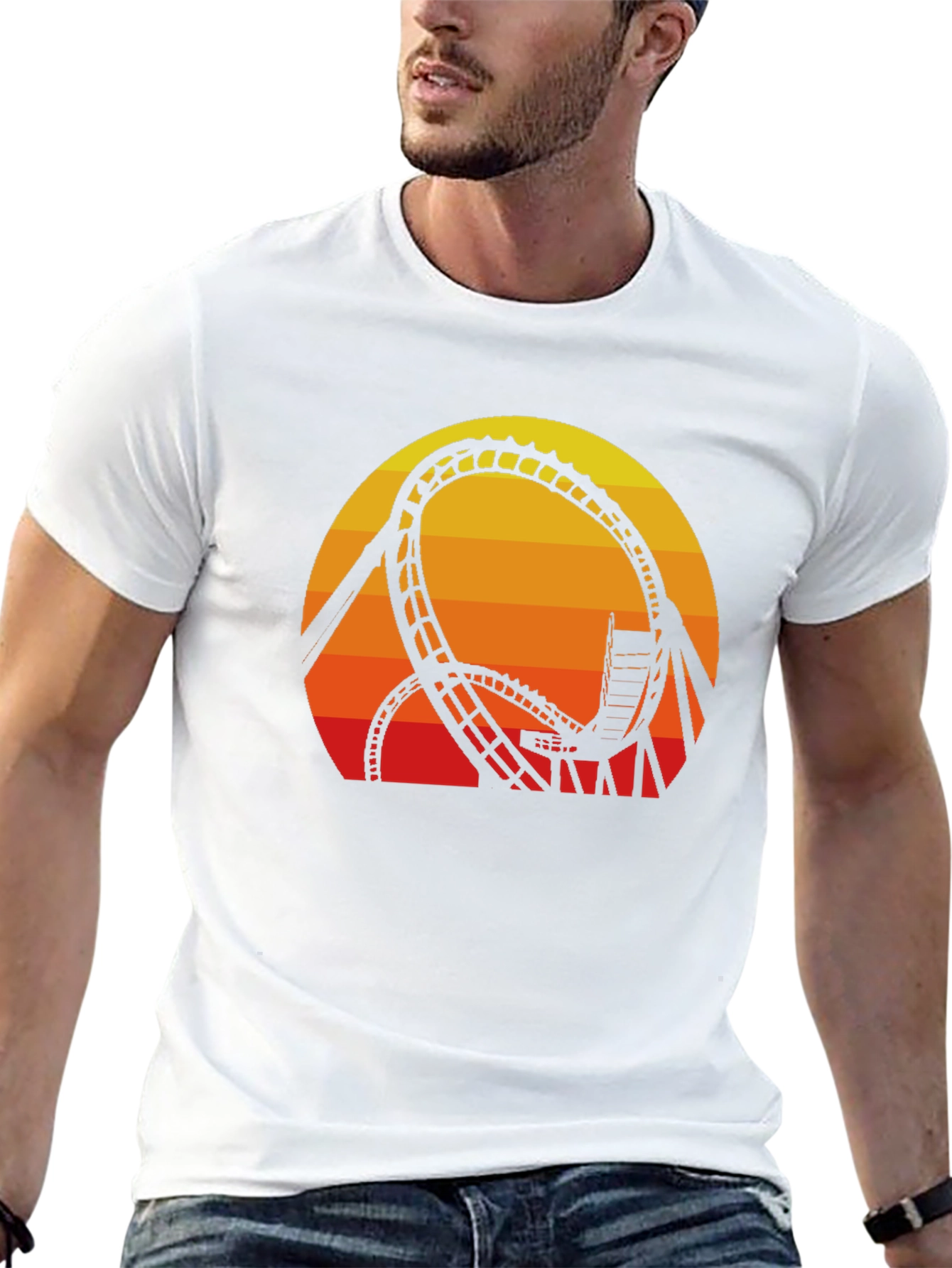 Sunset Coaster Graphic Tee