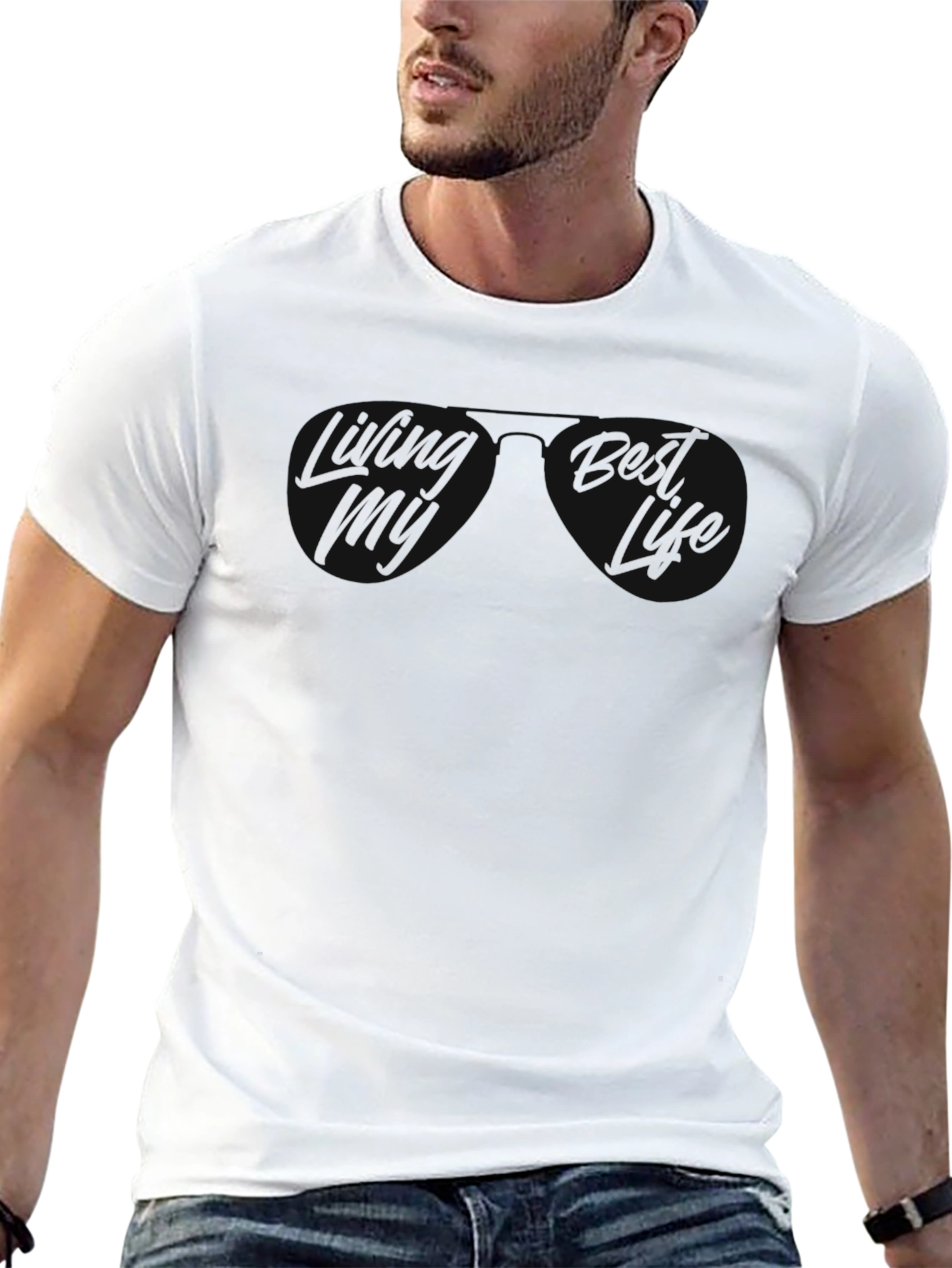 Mens Plain Black T-Shirt