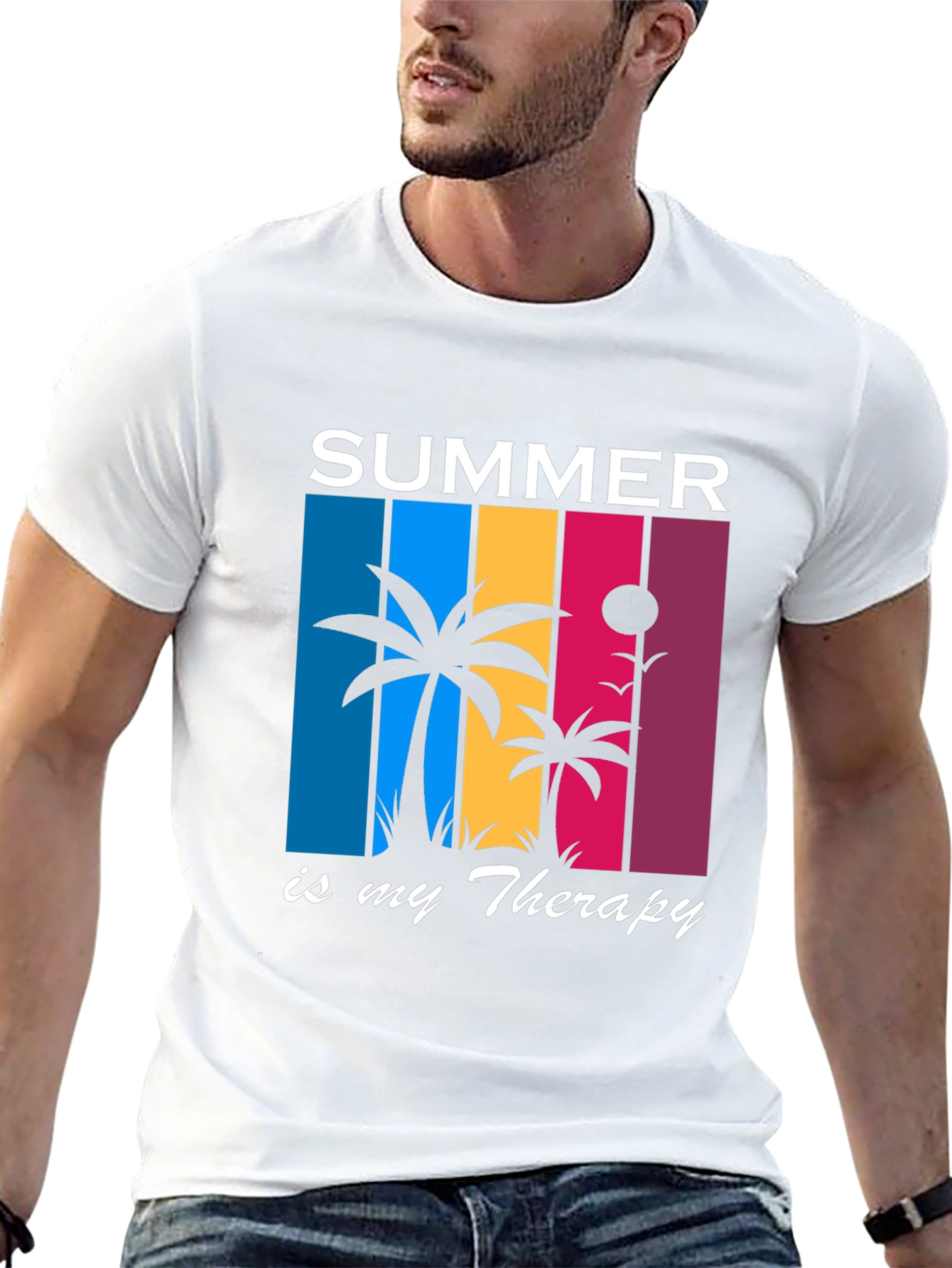 Summer Therapy Graphic T-Shirt