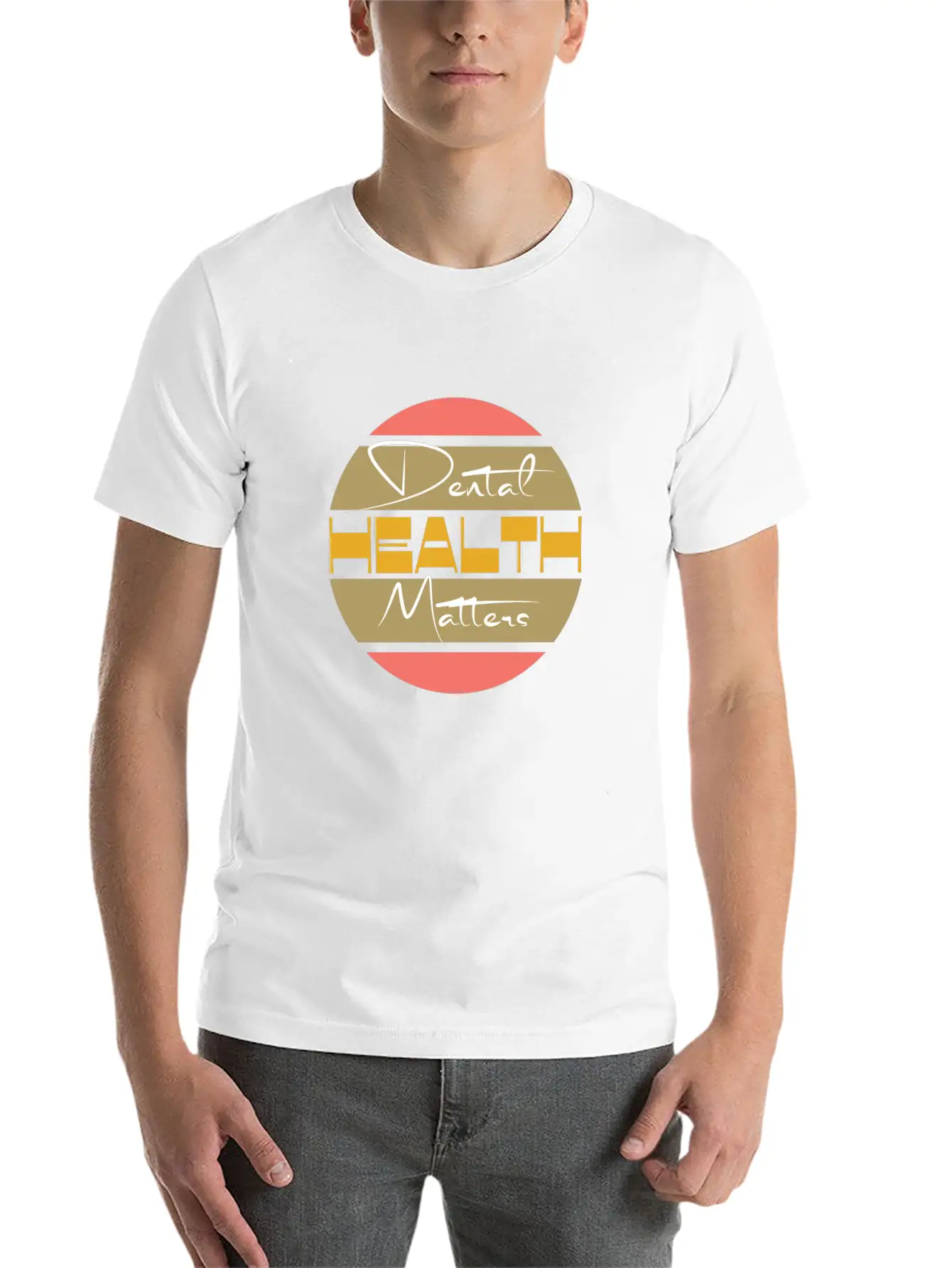 Dental Health Matters Unisex Casual T-Shirt – Clean Design For Daily Comfort