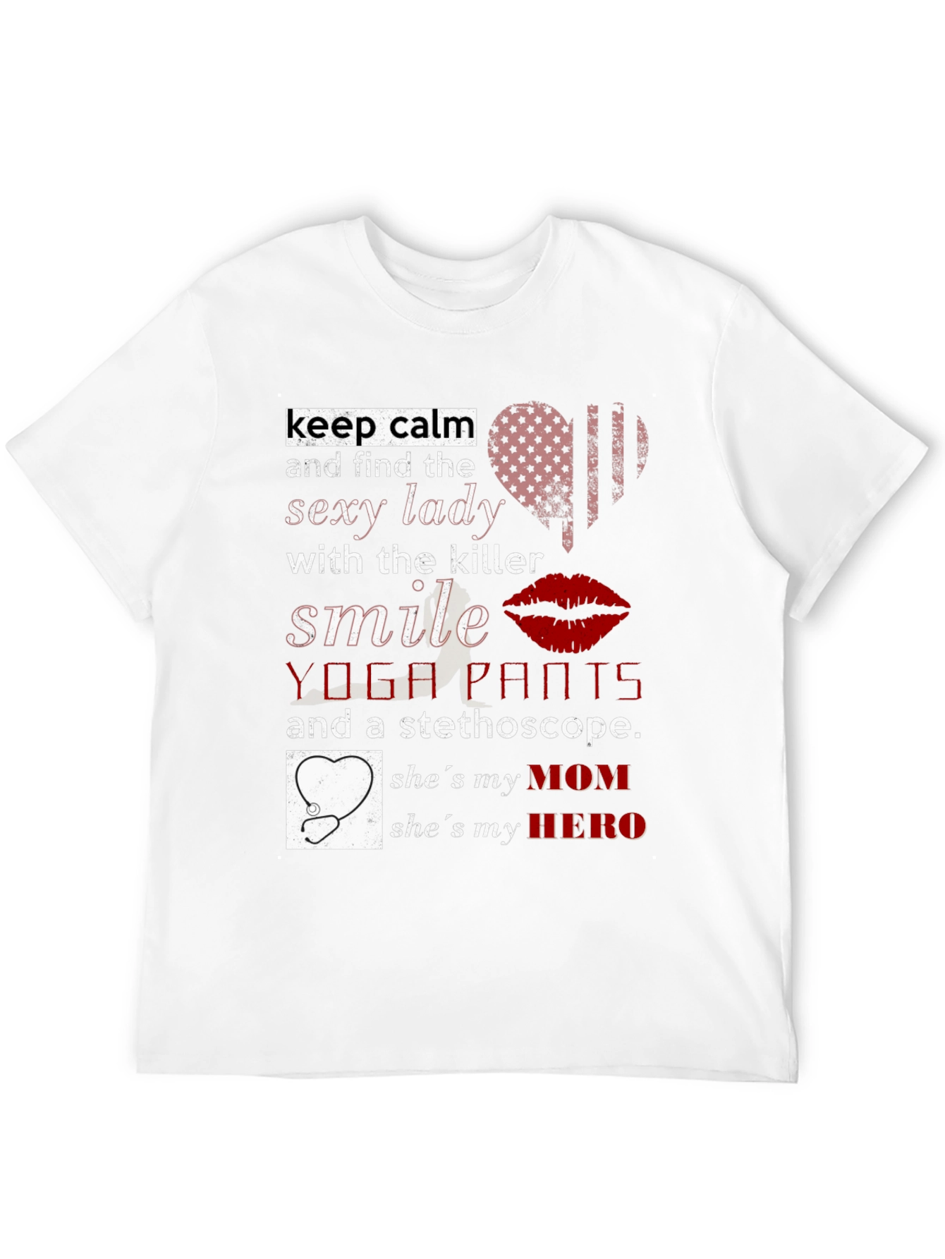 Sexy Lady Mom Hero T-Shirt