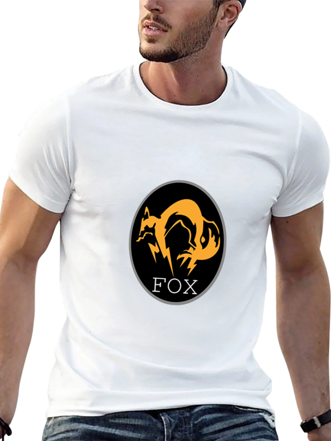 FOX Logo Black T-Shirt