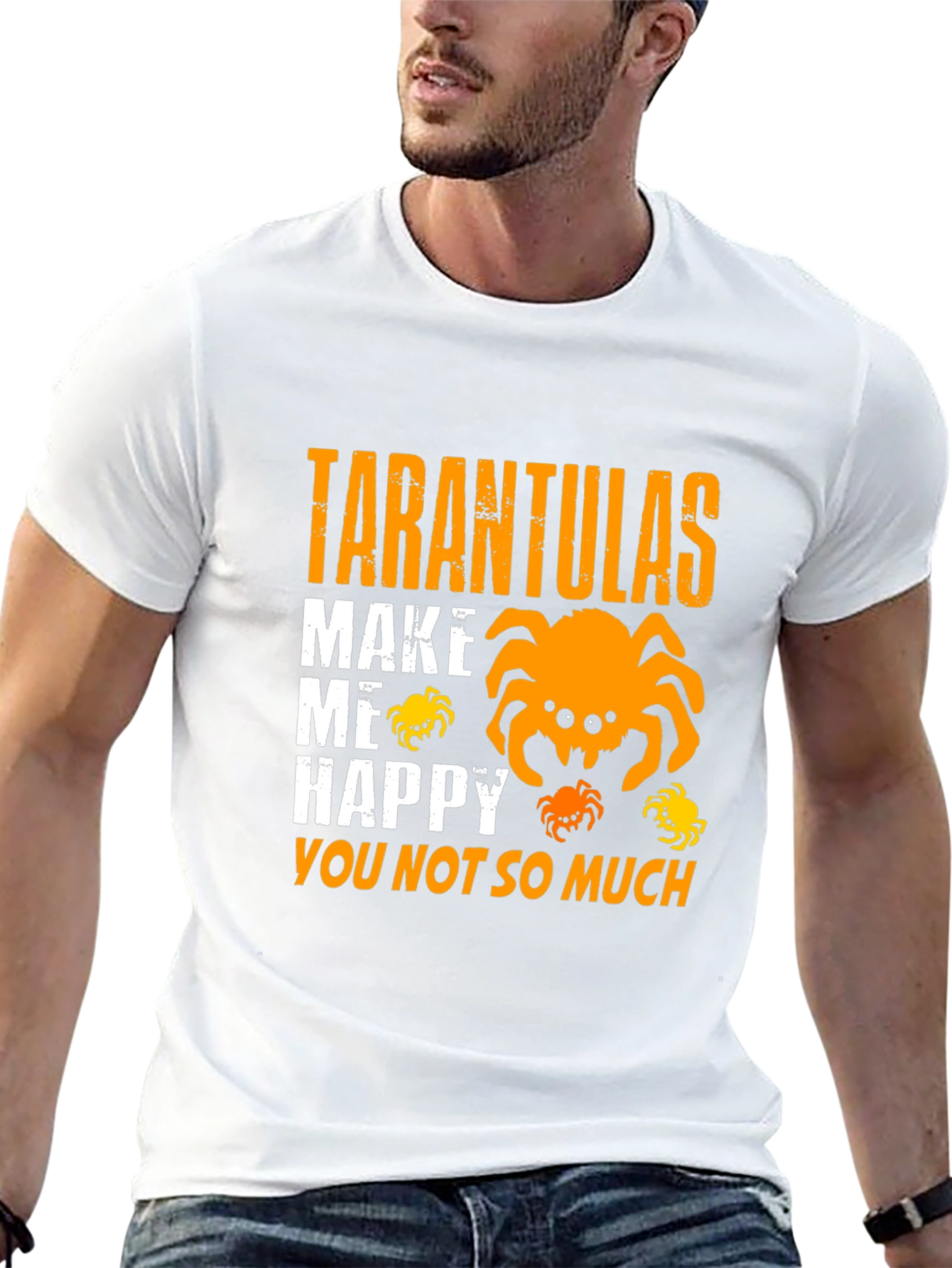 Tarantulas Make Me Happy T-Shirt