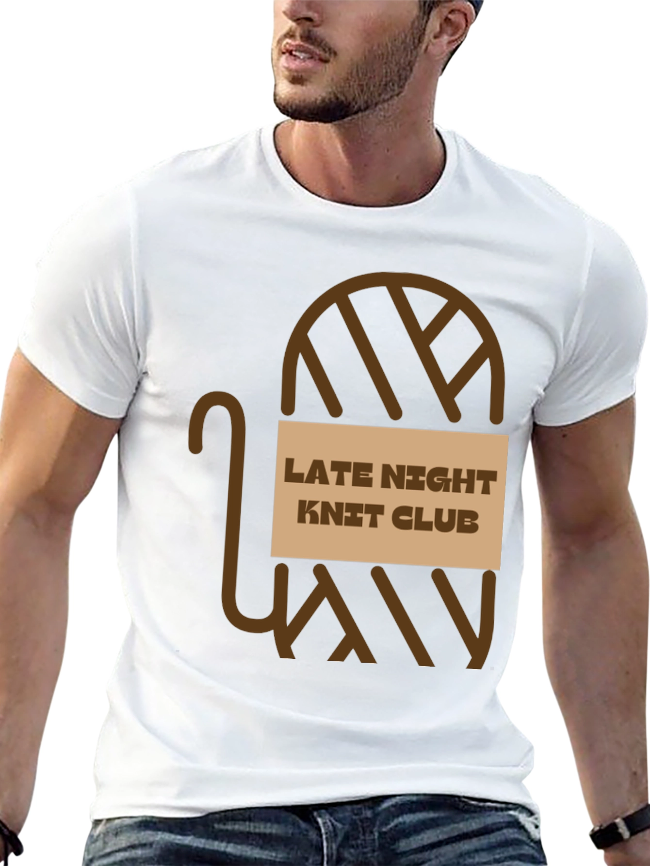 Late Night Knit Club Graphic Tee