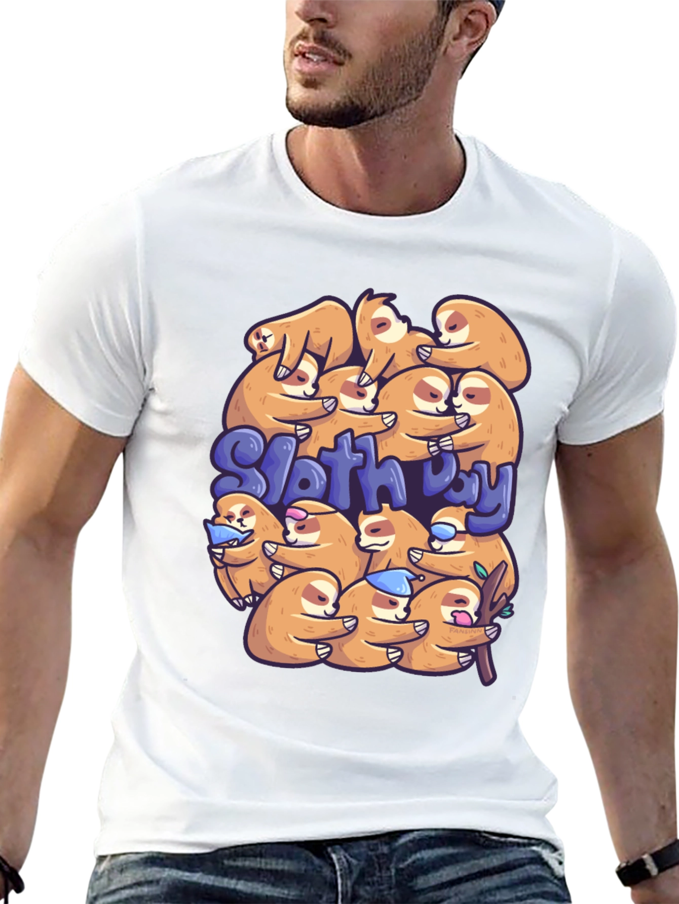 Cute Sloth Day T-Shirt