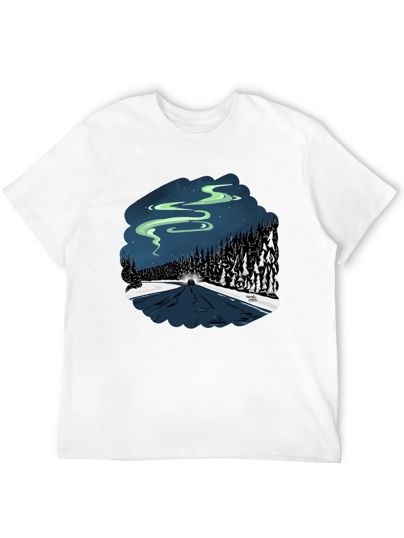 Northern Lights Road Trip Graphic Tee