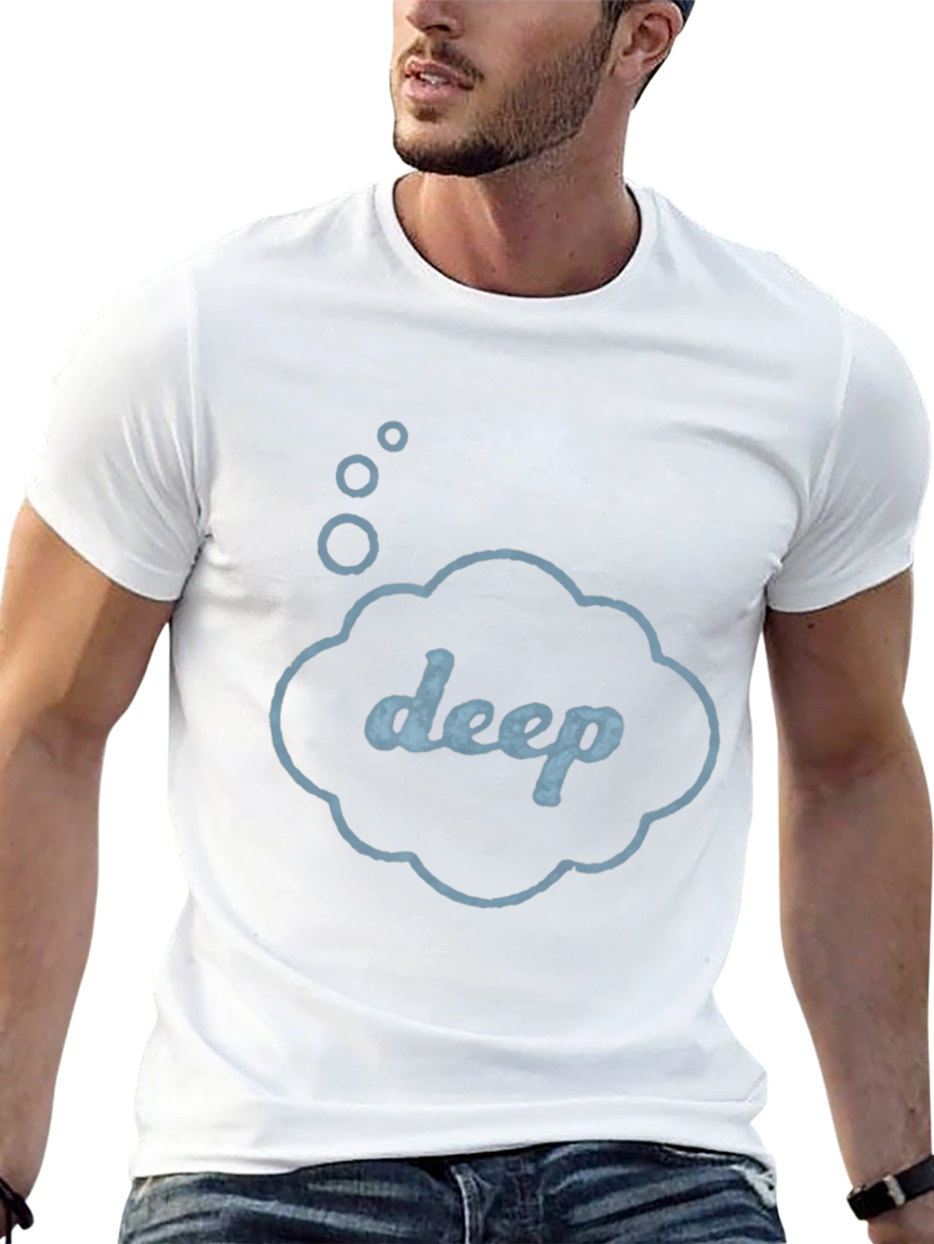 Deep Thought Bubble Graphic Tee