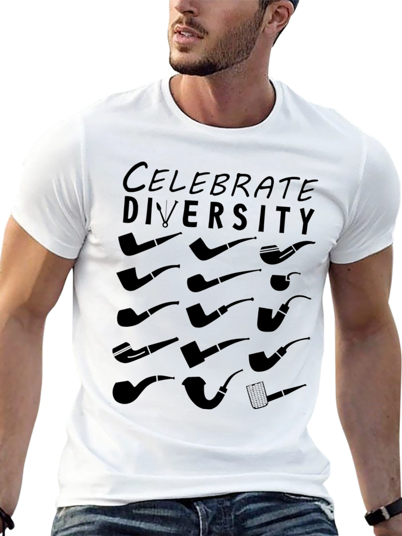 Celebrate Diversity Pipe T-Shirt