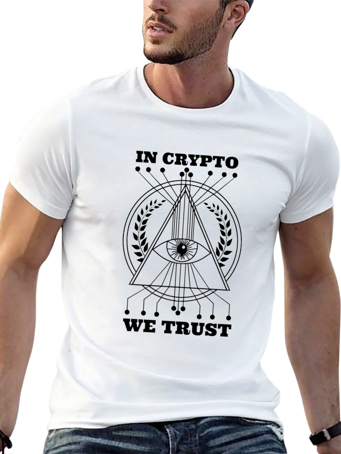 Crypto Eye T-Shirt - In Crypto We Trust