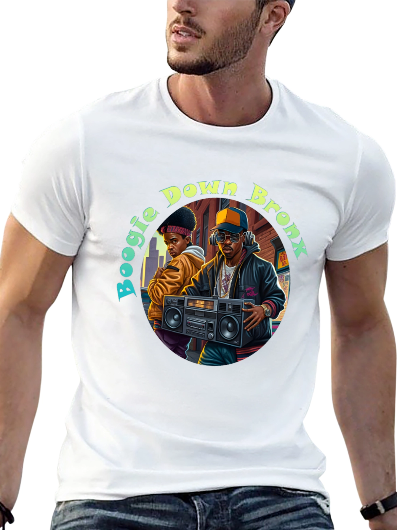 Boogie Down Bronx Graphic T-Shirt