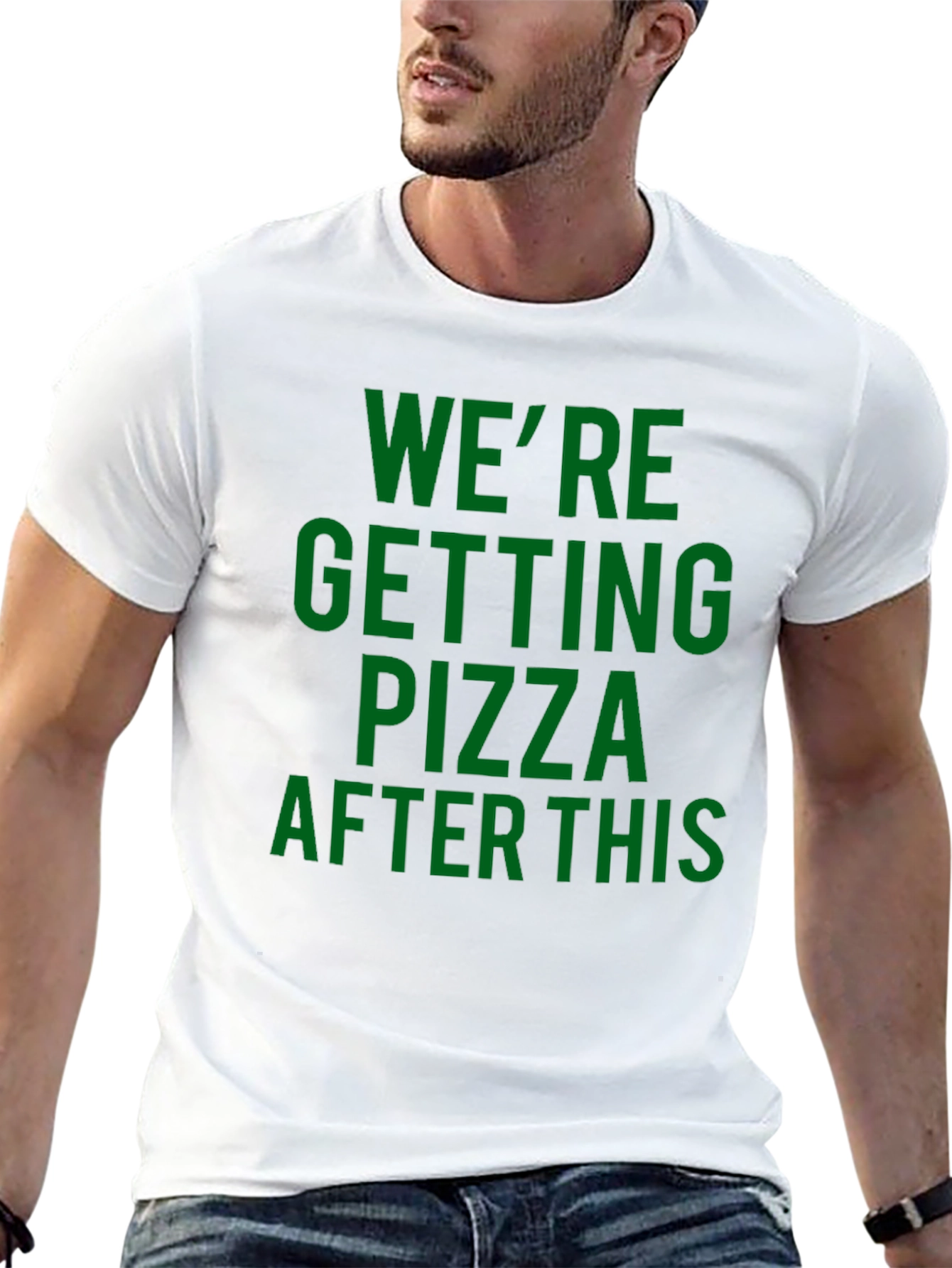 Pizza After This Black T-Shirt