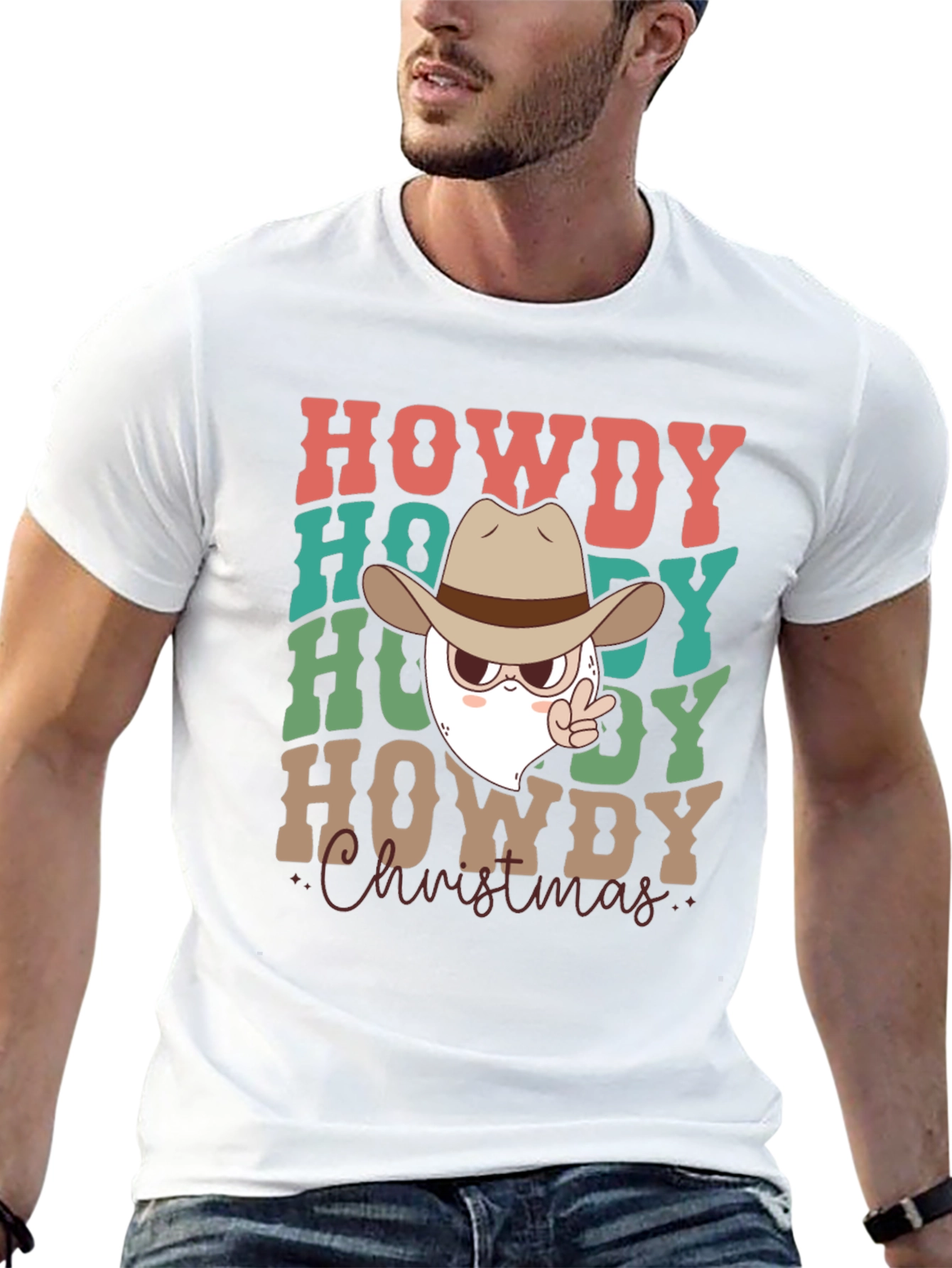 Howdy Christmas Graphic Tee
