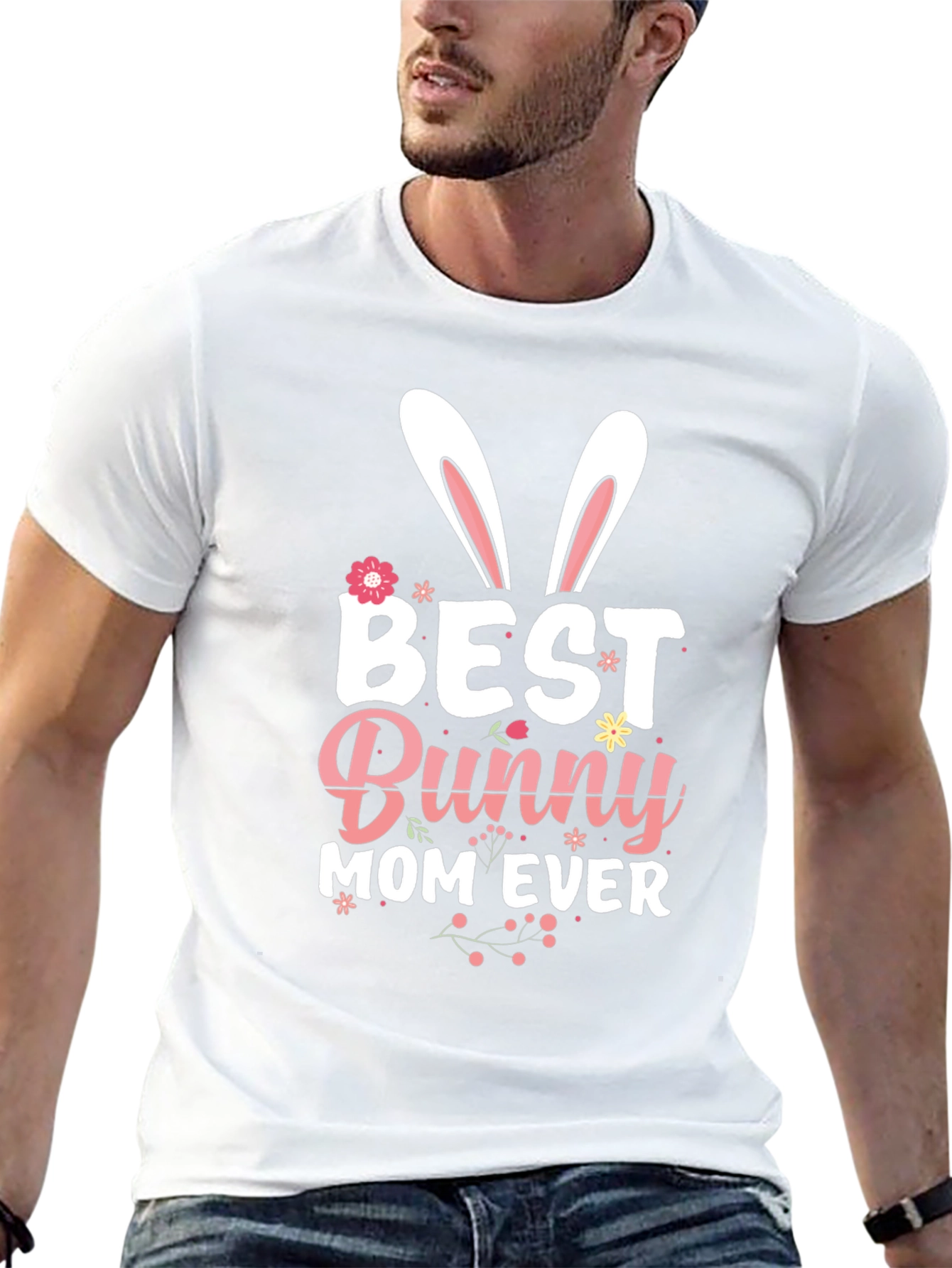 Best Bunny Mom Ever Easter T-Shirt